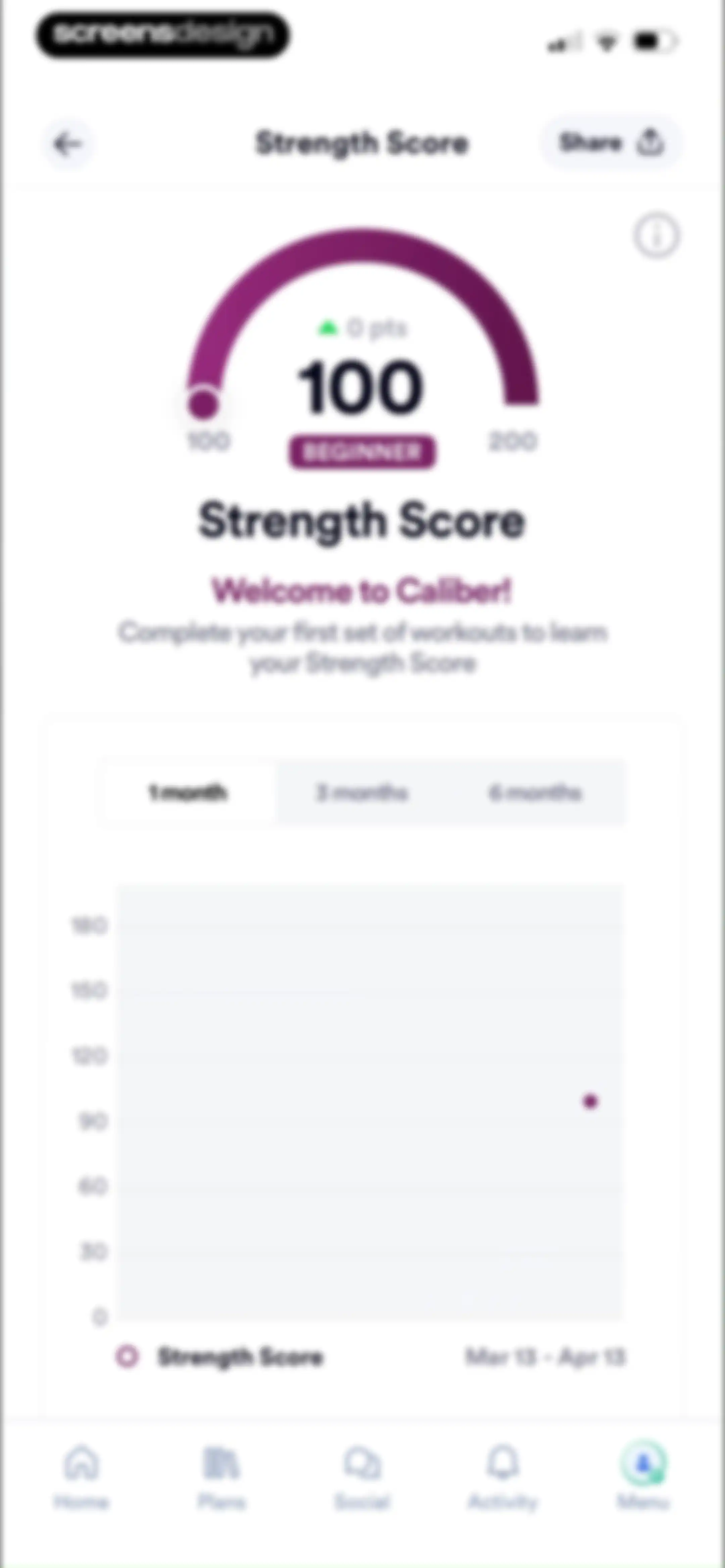 Caliber: Strength Training screen 56