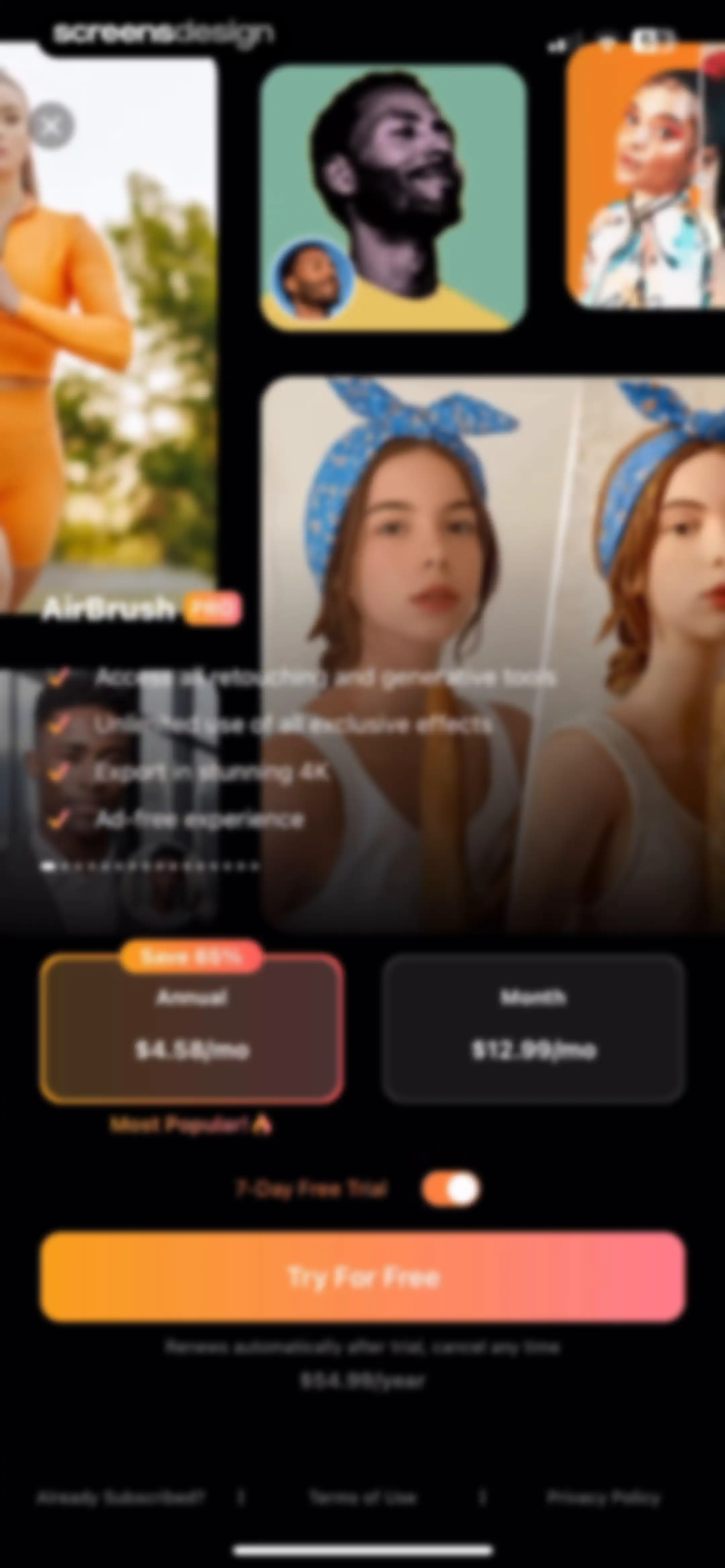 Airbrush: Face Photo Editor screen 22
