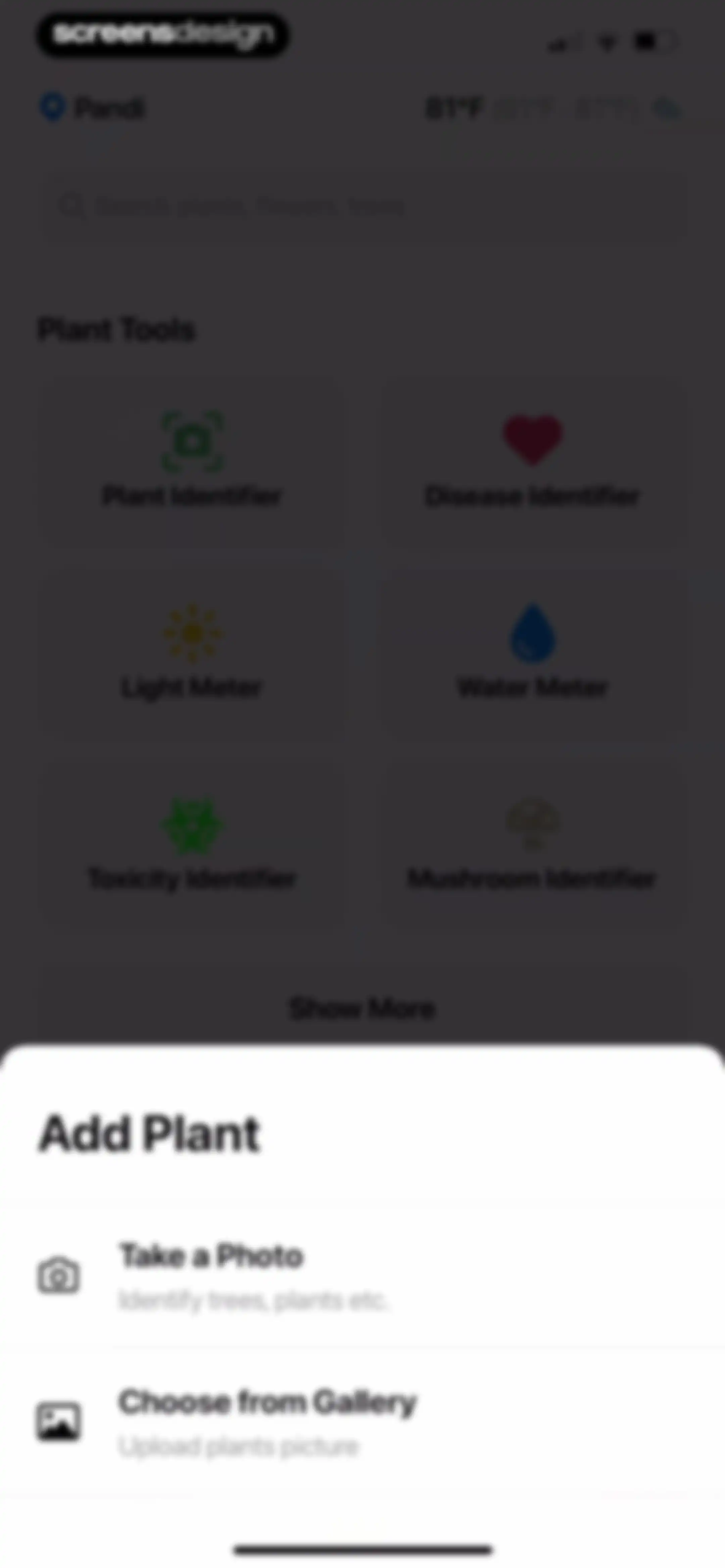 Plant App: Plant Identifier screen 35