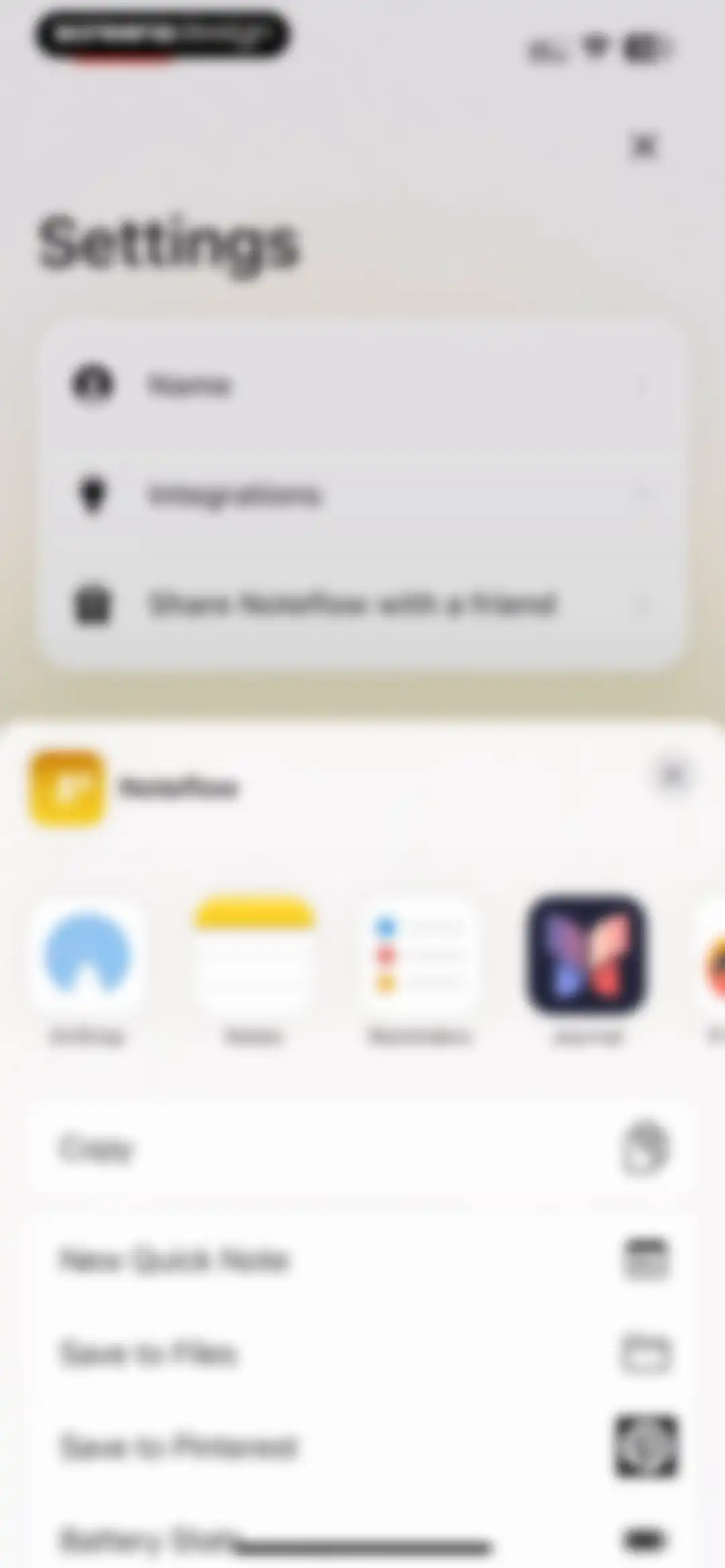 Noteflow: AI Notes Taking screen 74