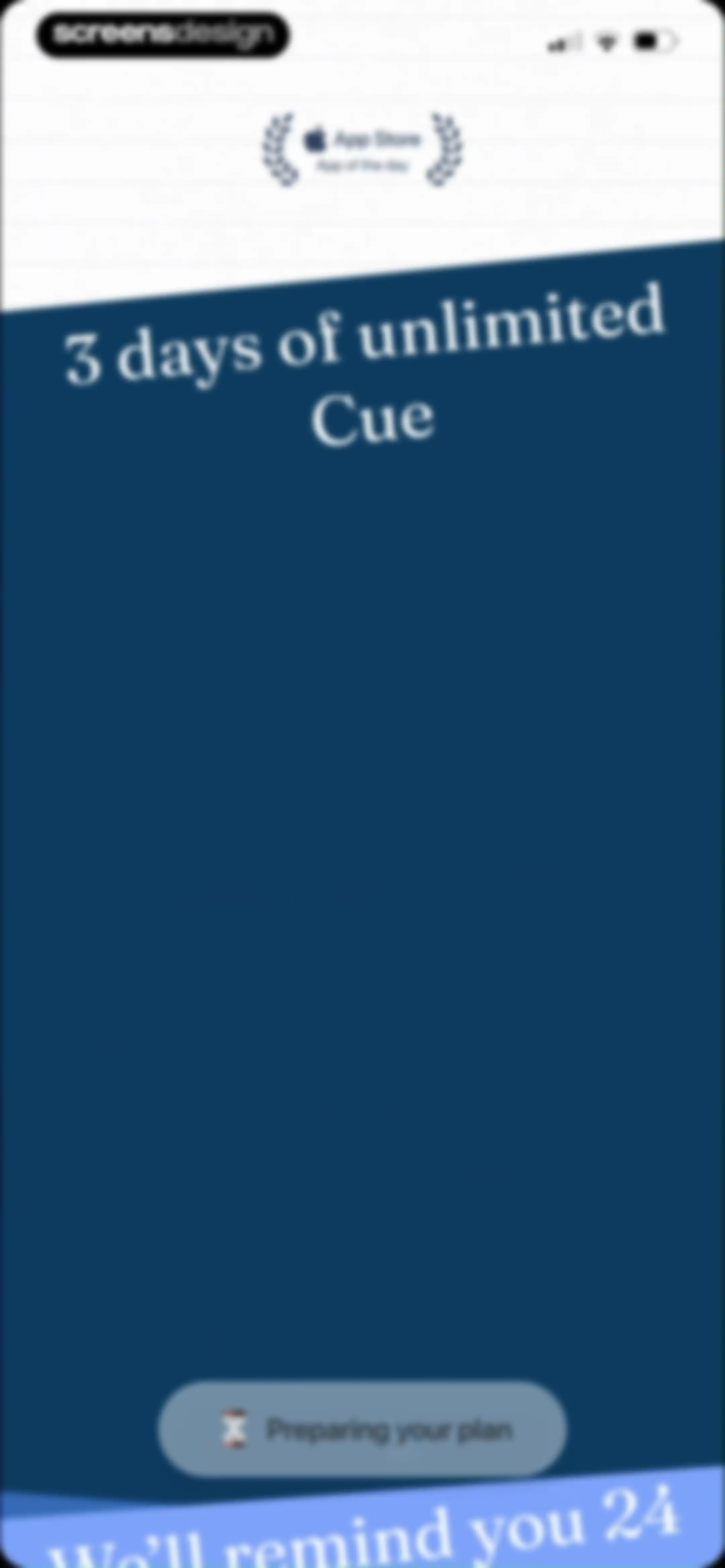 Cue: AI Note Taker & Recorder screen 25