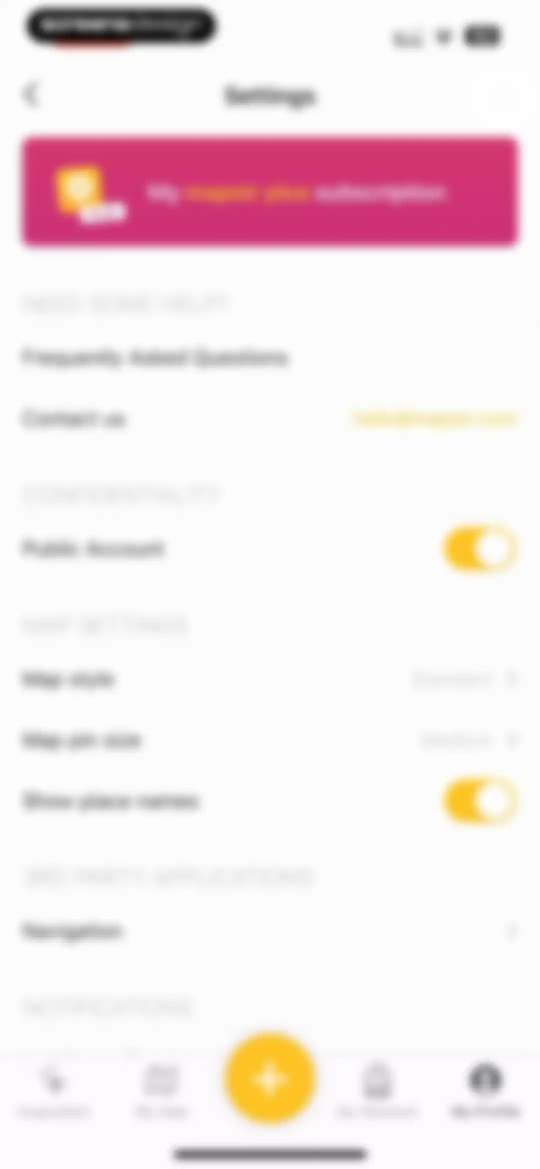 Mapstr – Save & Follow Places screen 135