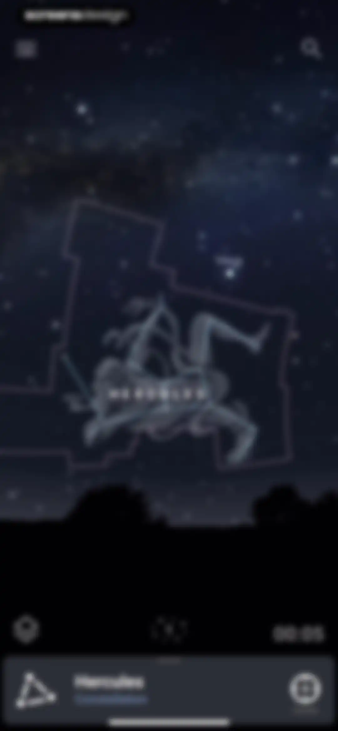Stellarium Mobile - Star Map screen 4