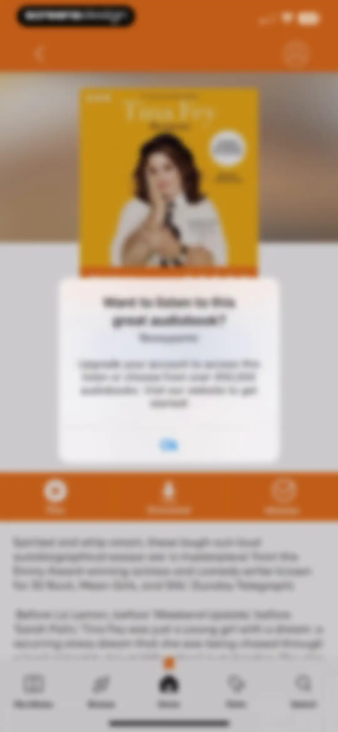 Audiobooks.com: Get audiobooks screen 12