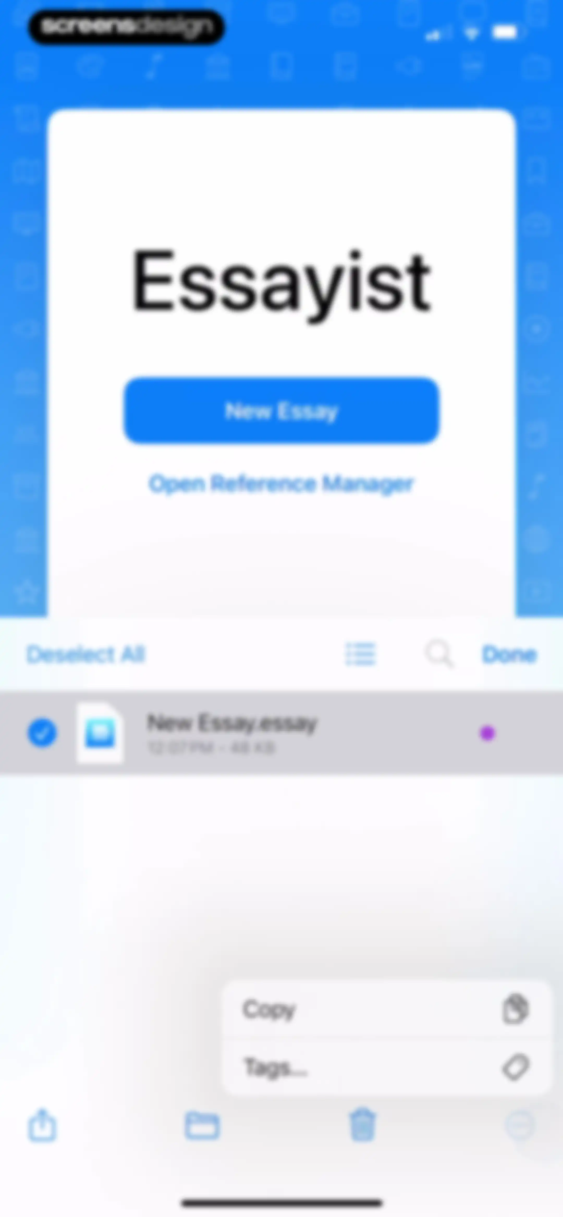 Essayist: Academic Writing App screen 60