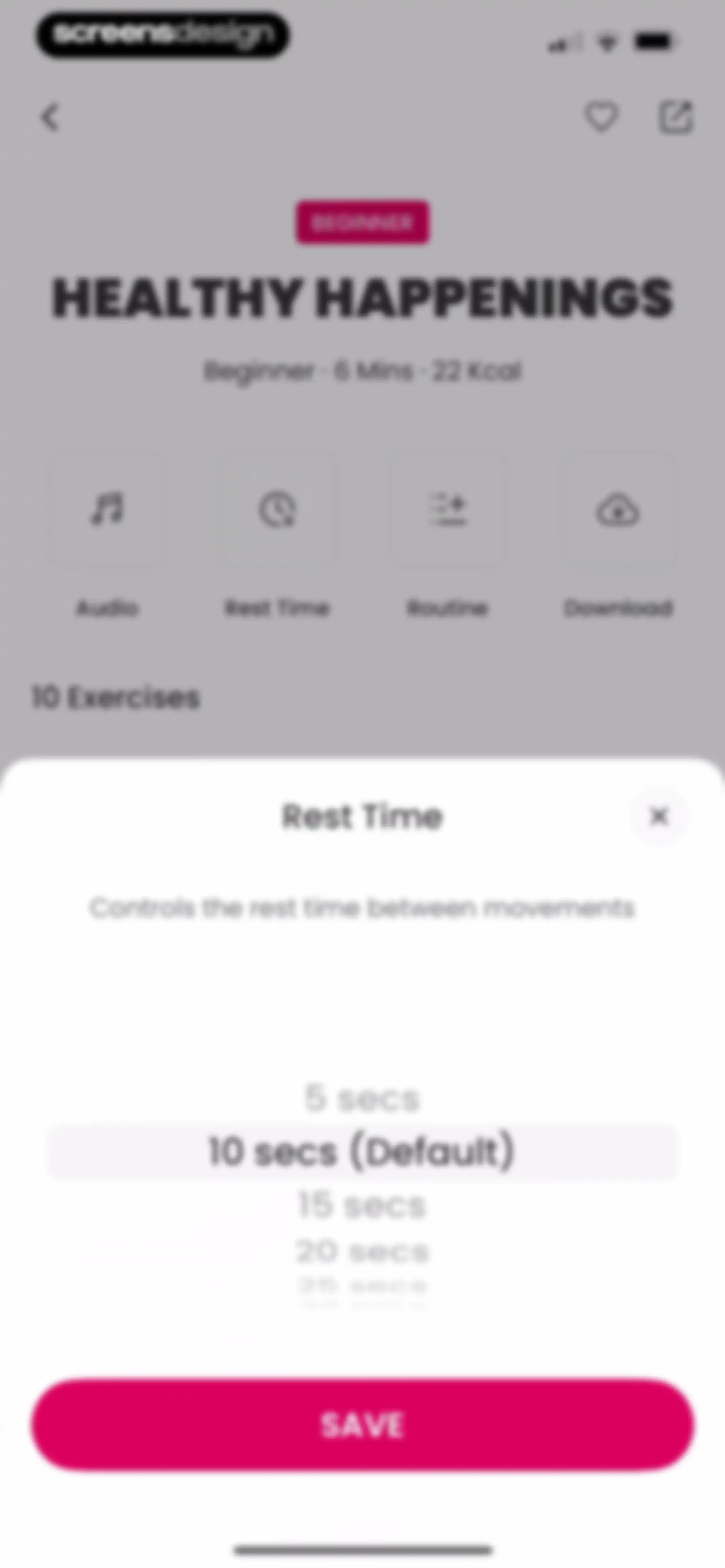 Workout for Women: Home & Gym screen 121