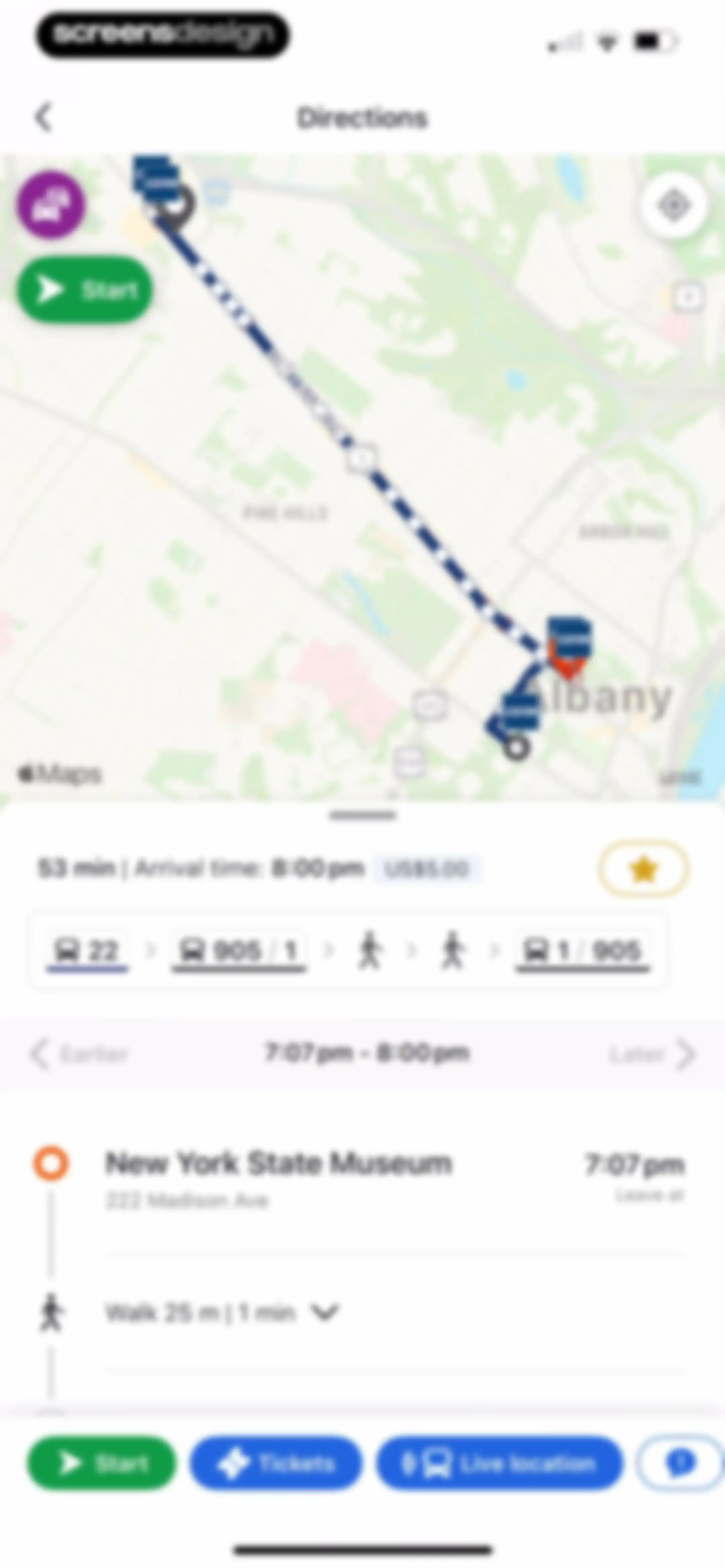 Moovit: Bus & Transit Tracker screen 70