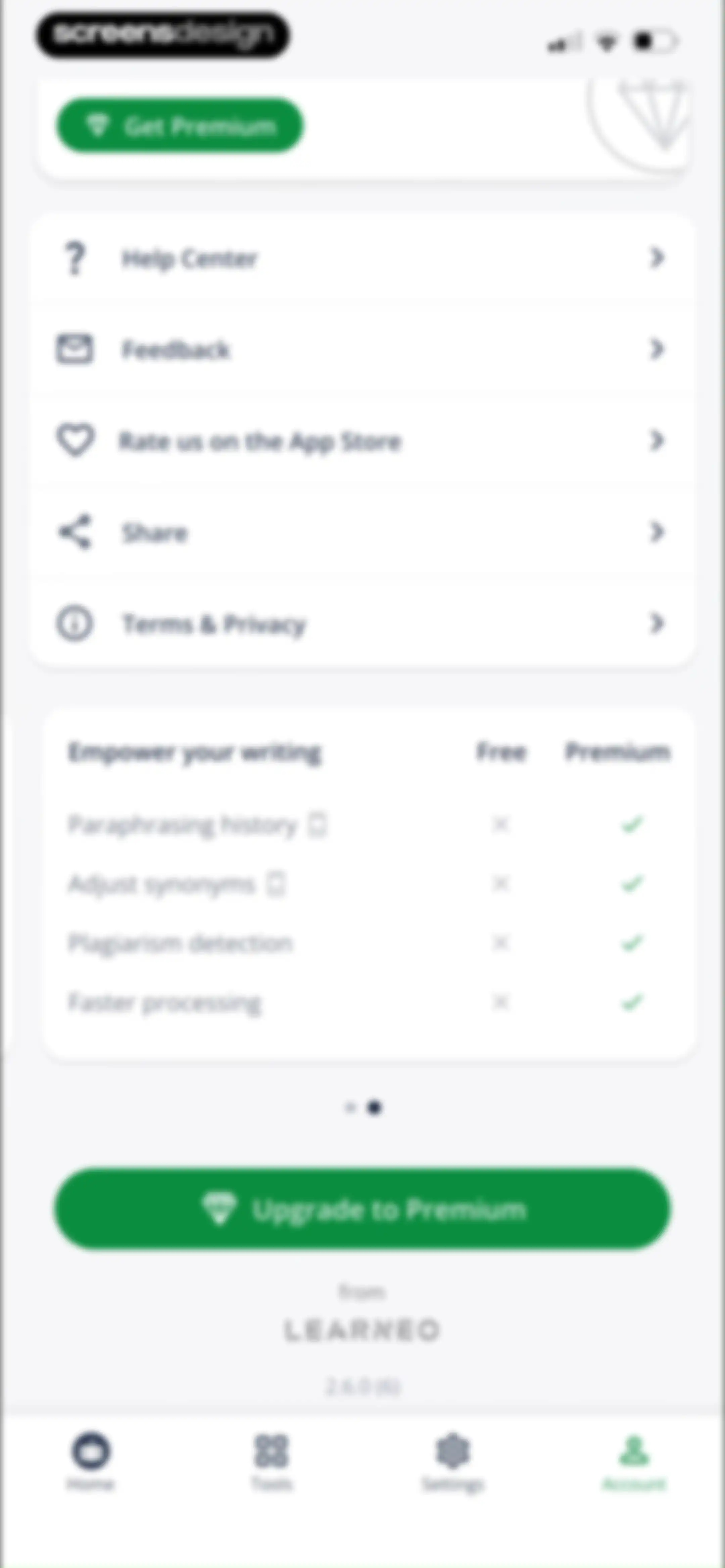 Quillbot-AI Writing & Keyboard screen 97