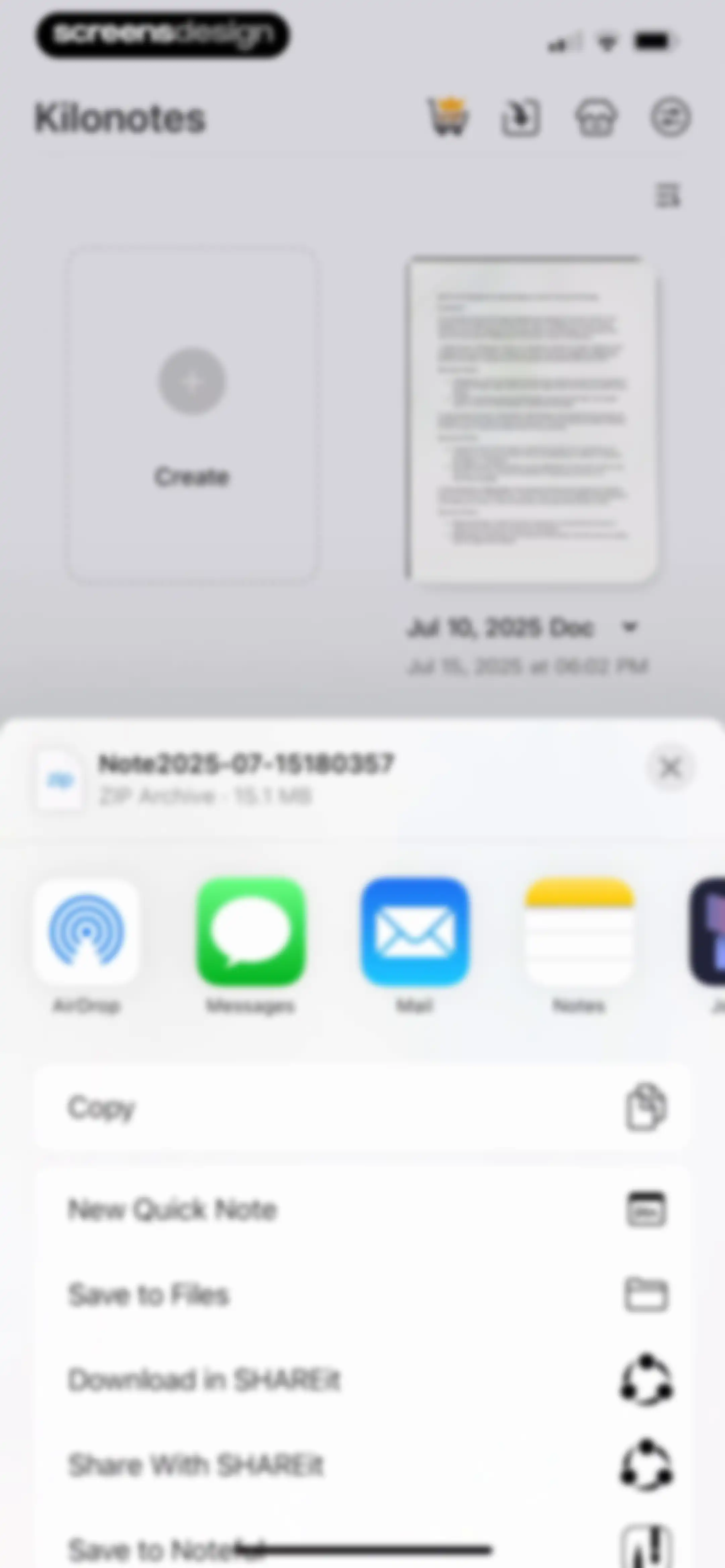 Kilonotes-Notes & Mark up PDF screen 99