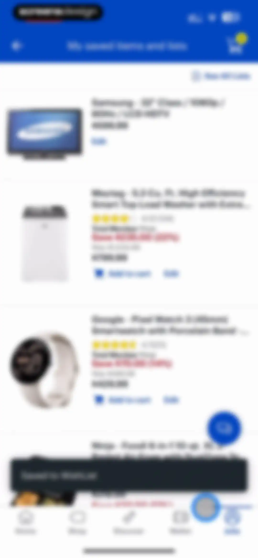 Best Buy: Tech Deals & Savings screen 166