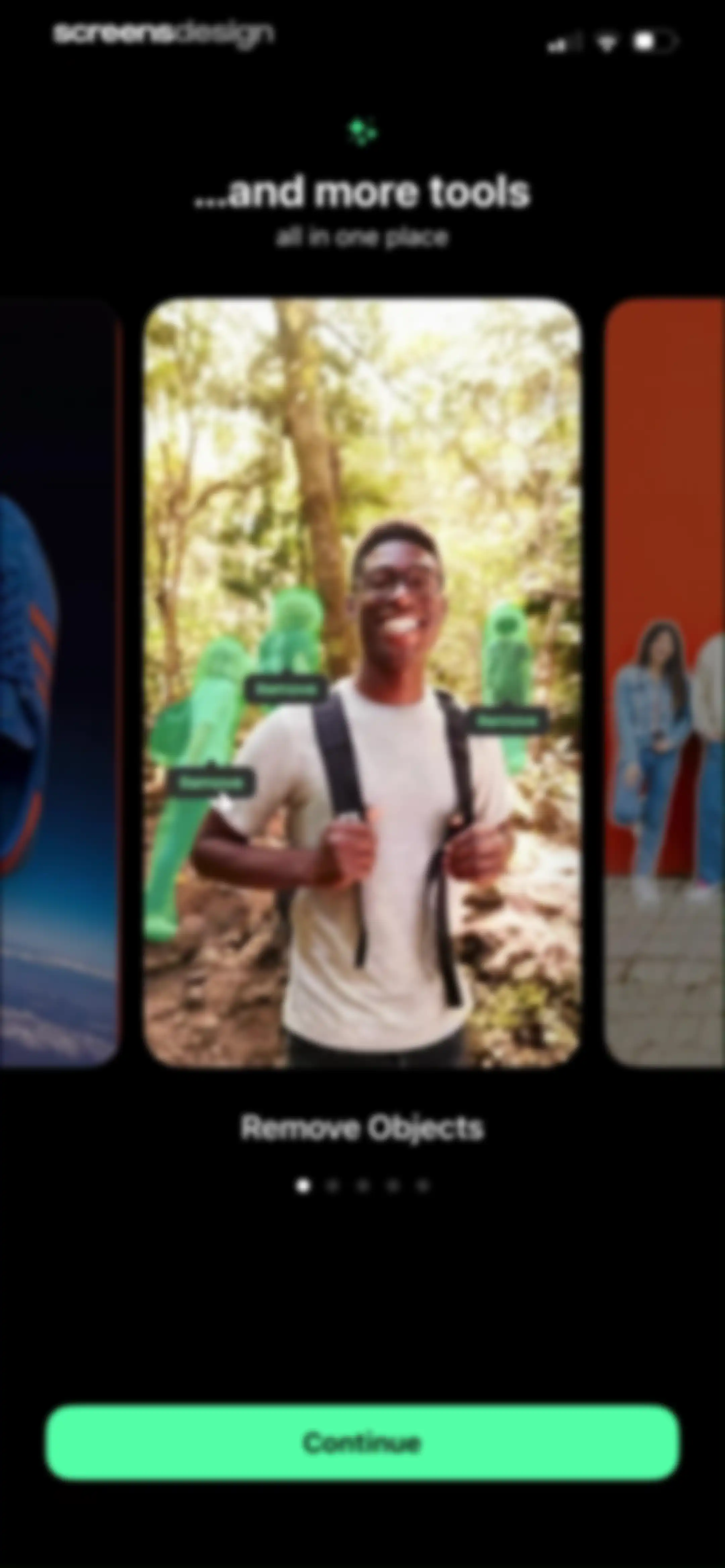 TouchRetouch screen 9