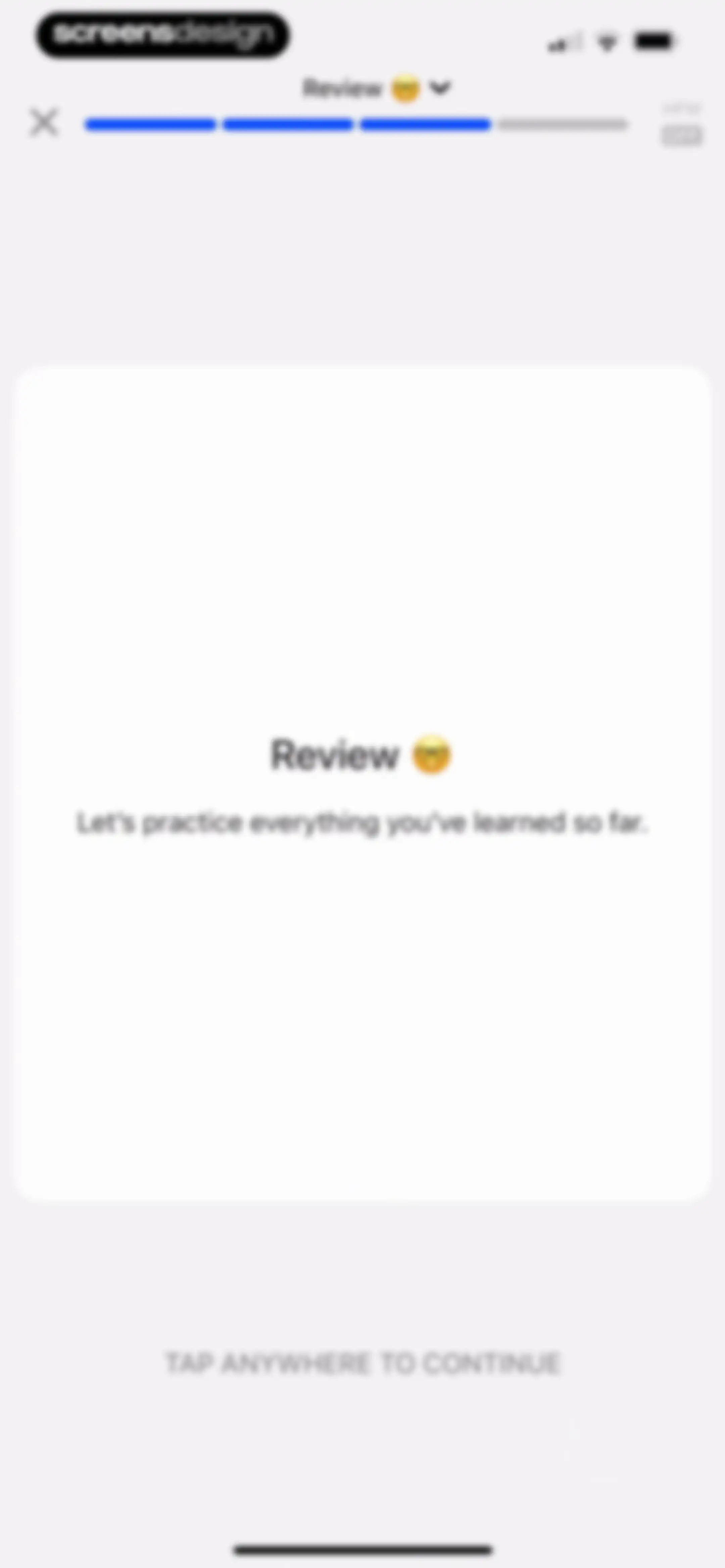 Speak: Language Learning screen 104