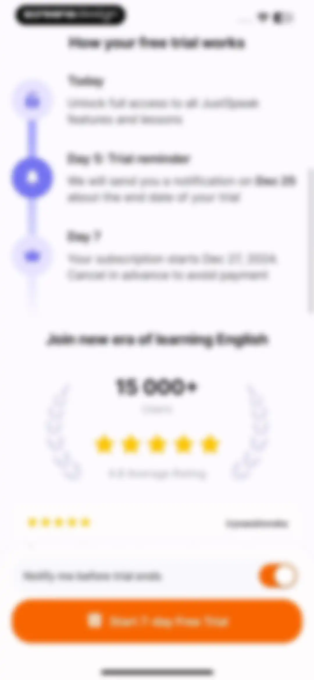 JustSpeak – AI English Tutor screen 46
