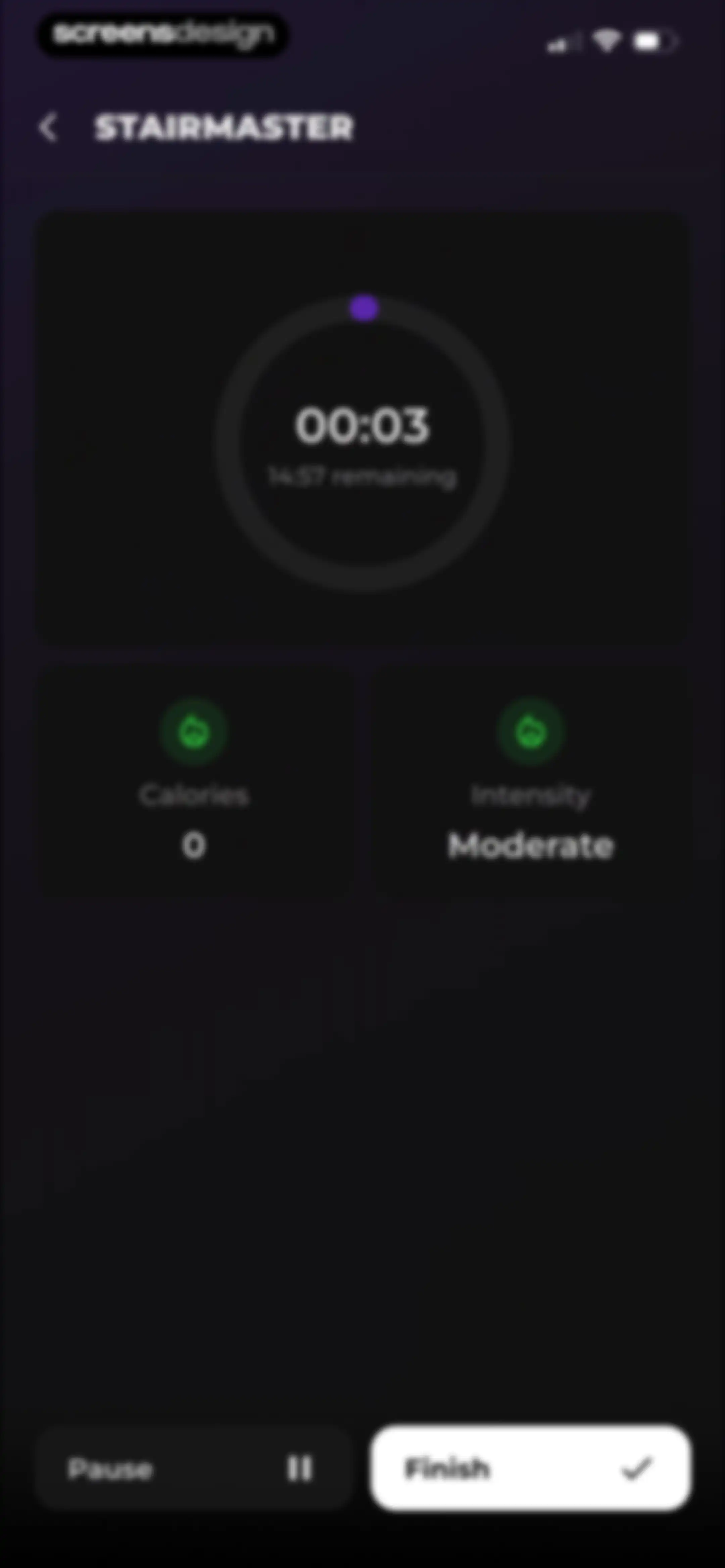 MCI - Personal Training AI screen 138