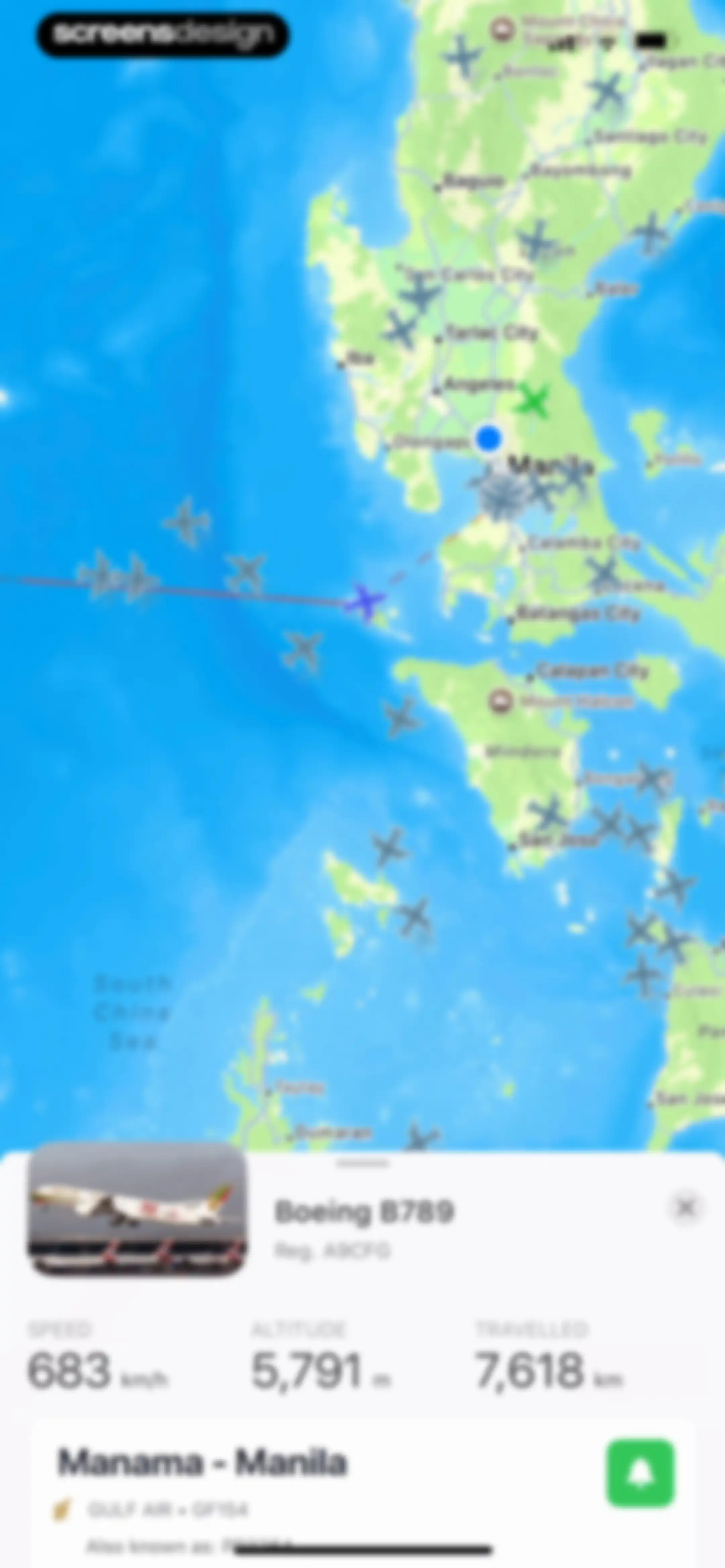 Planes Live - Flight Tracker screen 86