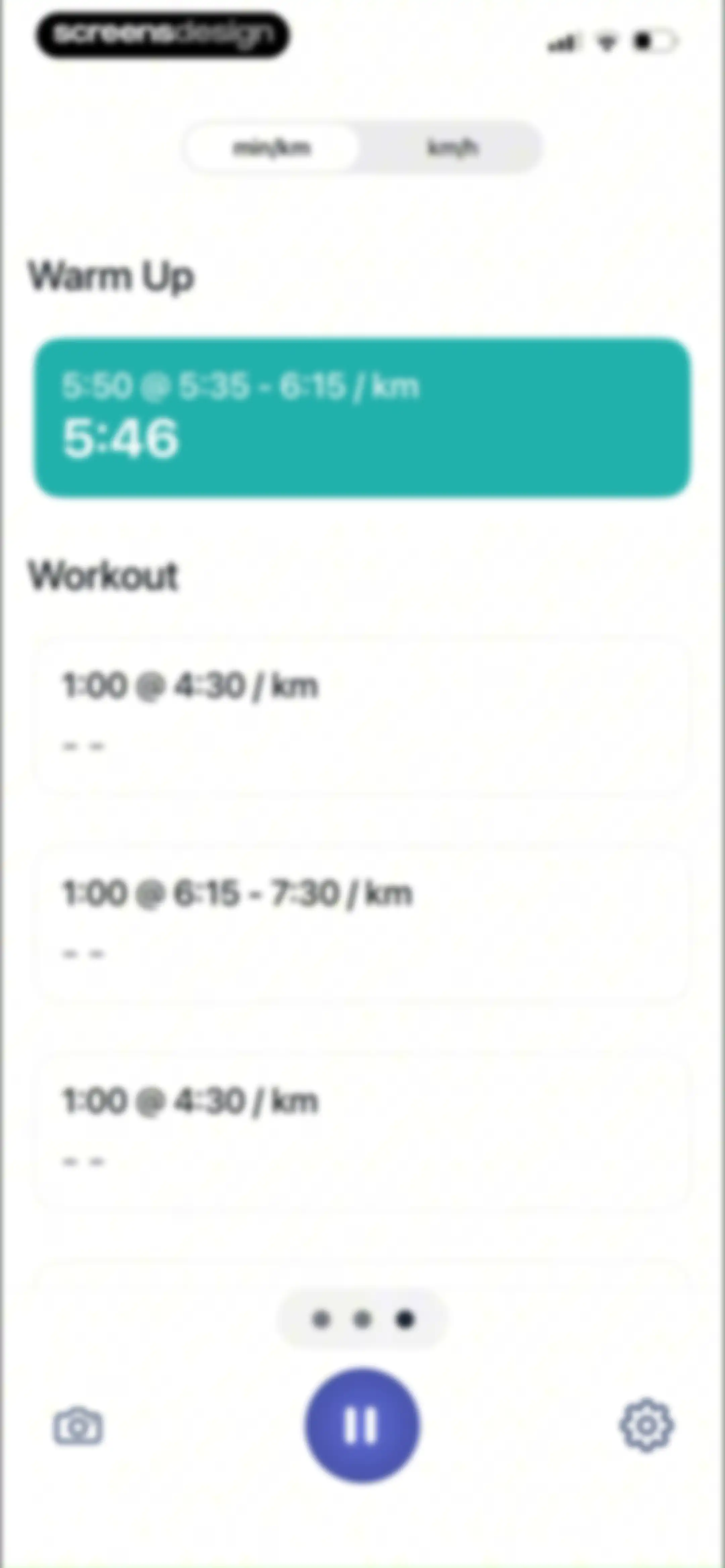 ASICS Runkeeper—Run Tracker screen 123