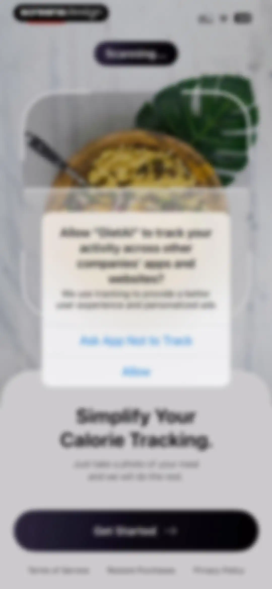 DietAI: Calorie Counter & Diet screen 1