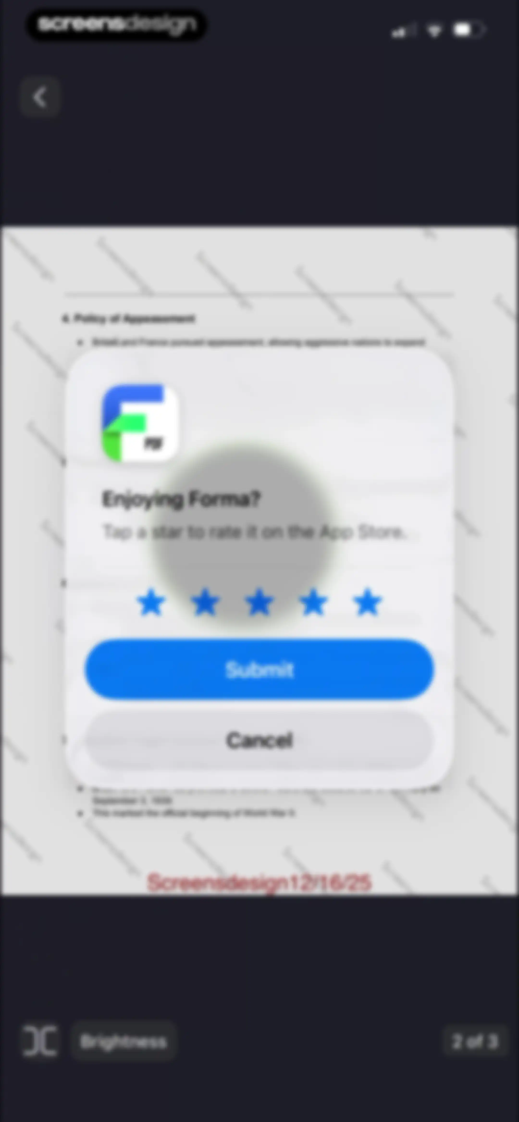 Forma: PDF Document Editor screen 59