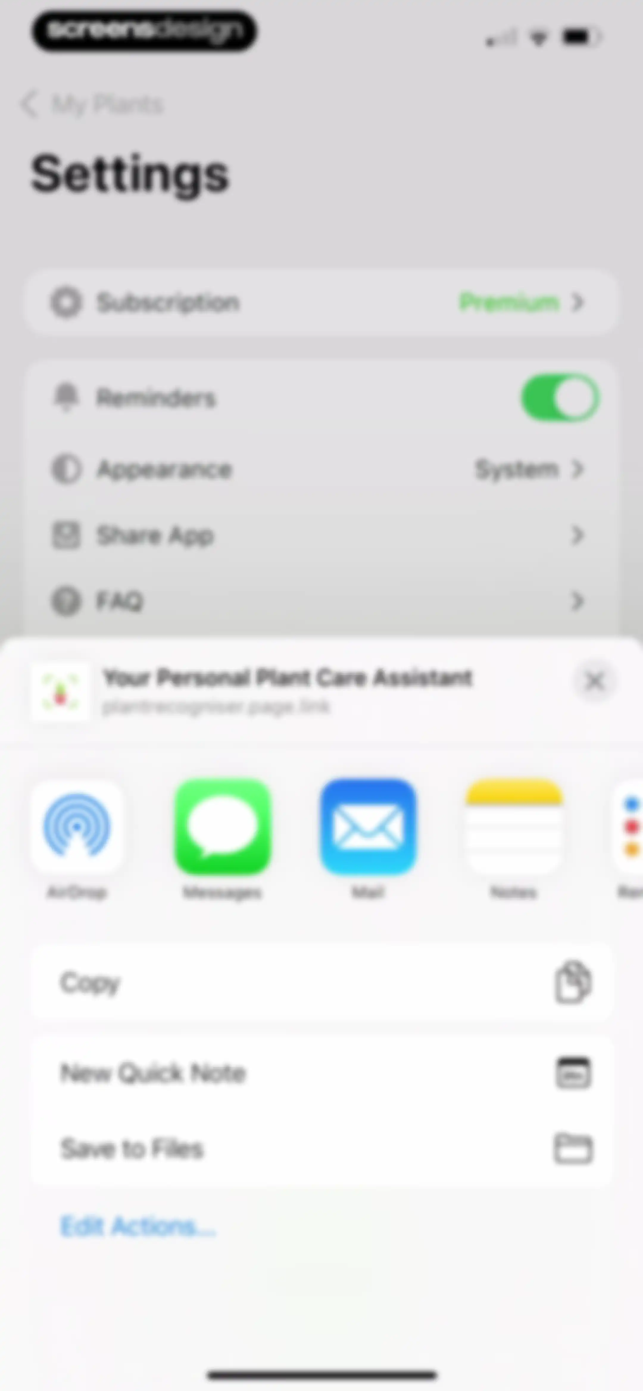 Plant Identifier & Care App screen 148