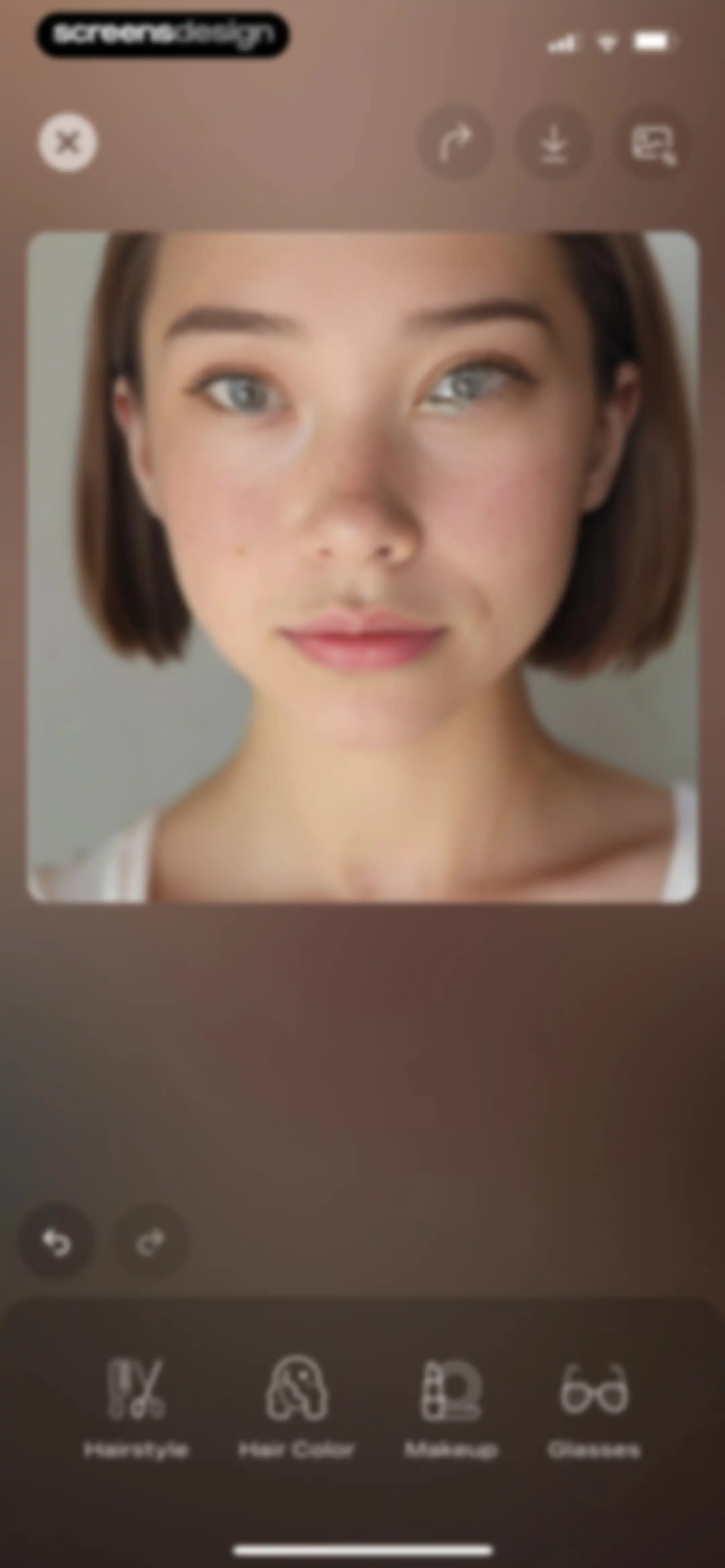 Beautify - Hairstyle Try On screen 71