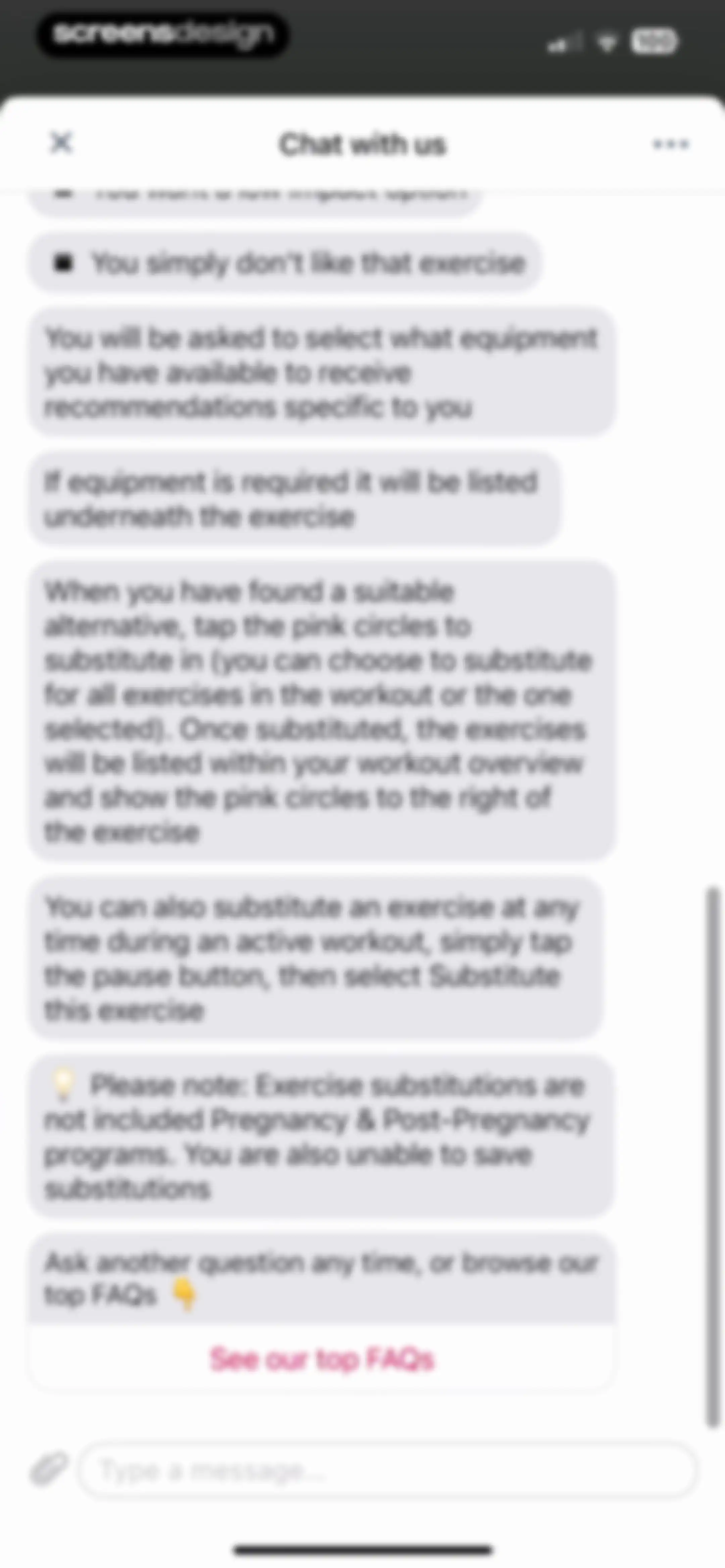 Sweat: Fitness App For Women screen 78