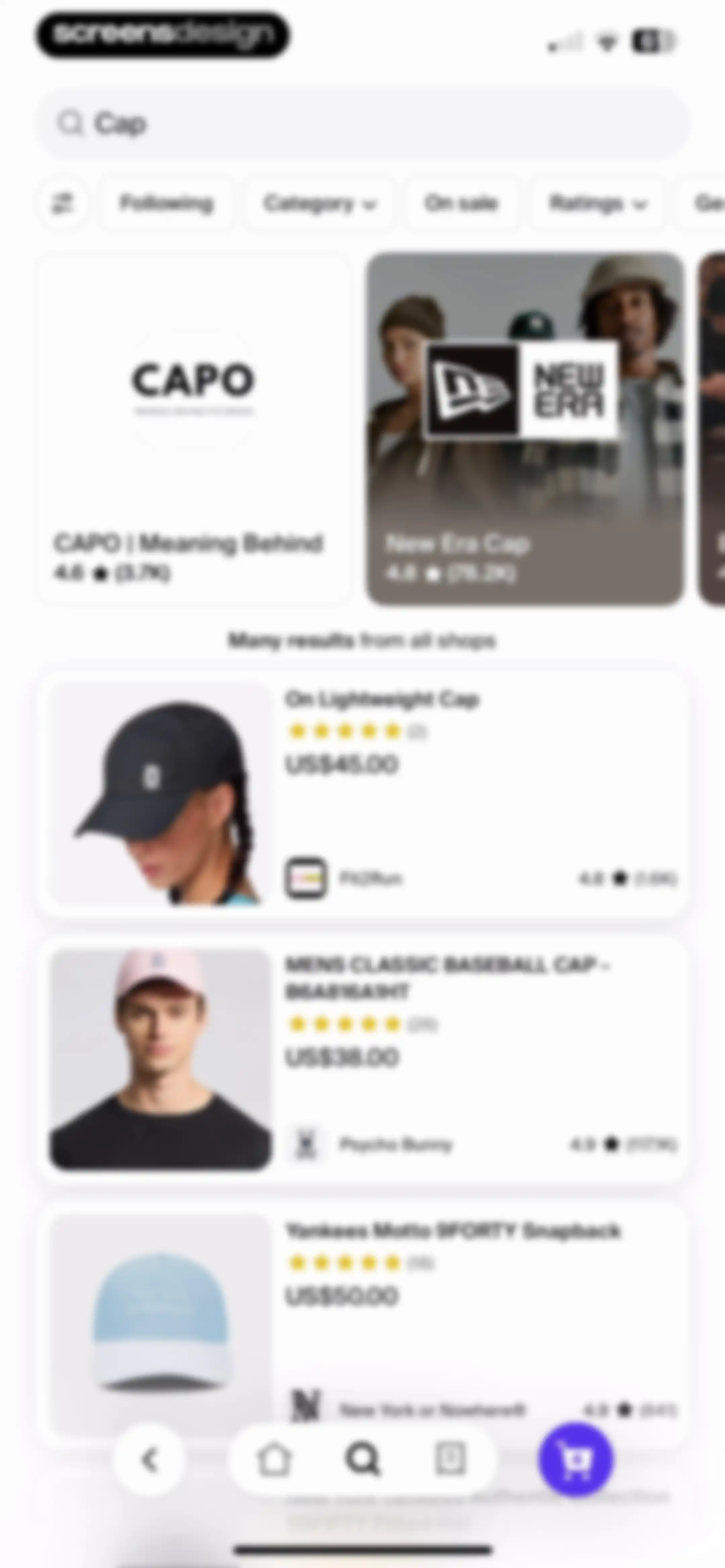 Shop: All your favorite brands screen 117