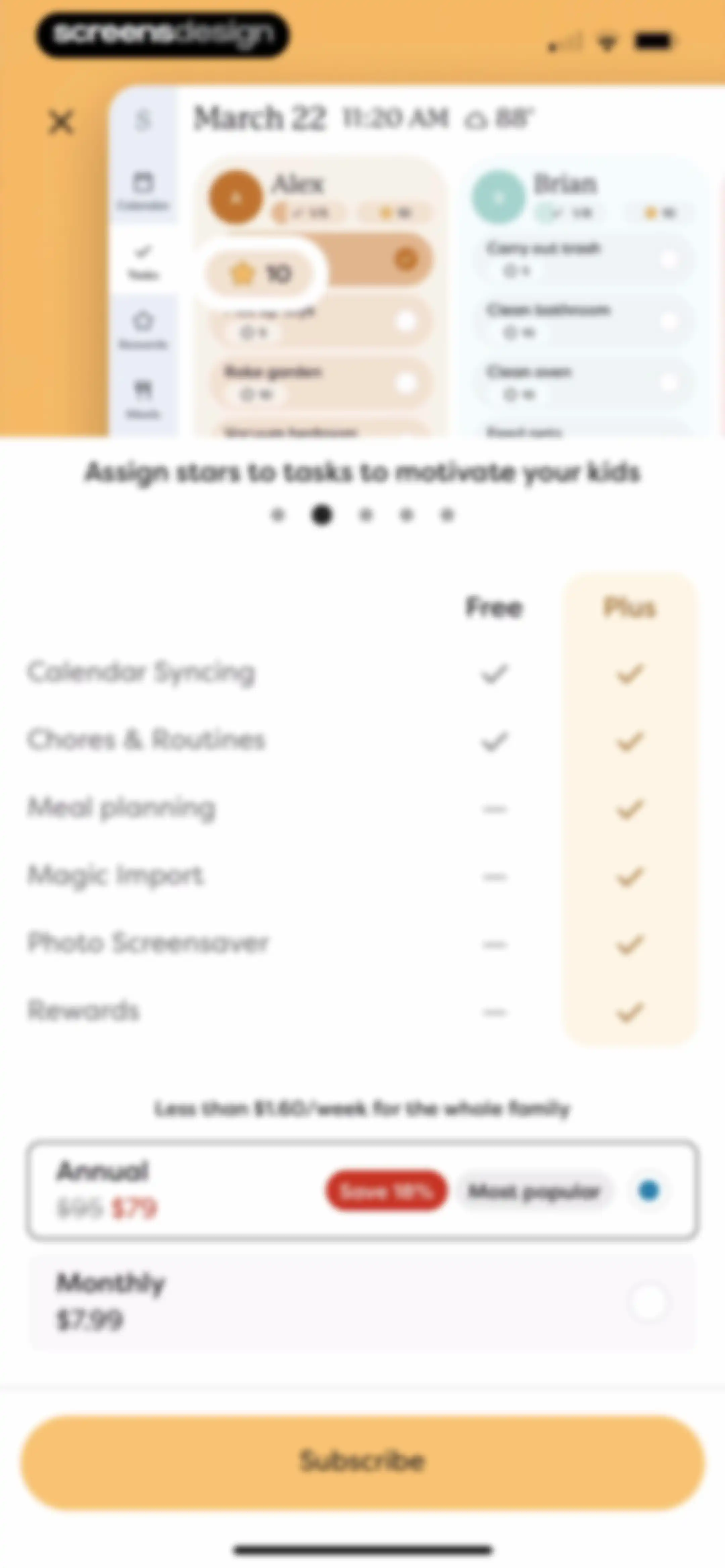 Skylight App screen 13