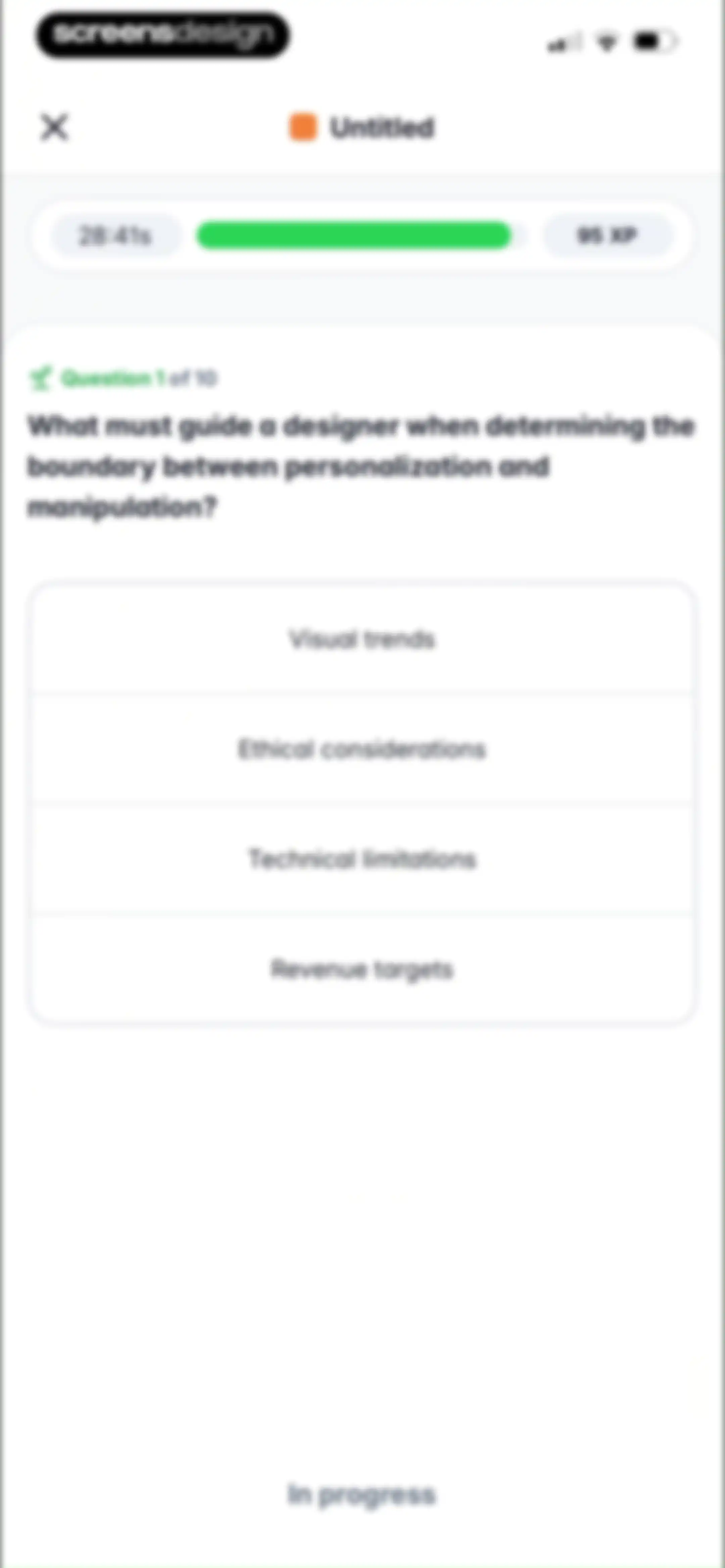 Gizmo: AI Tutor screen 105