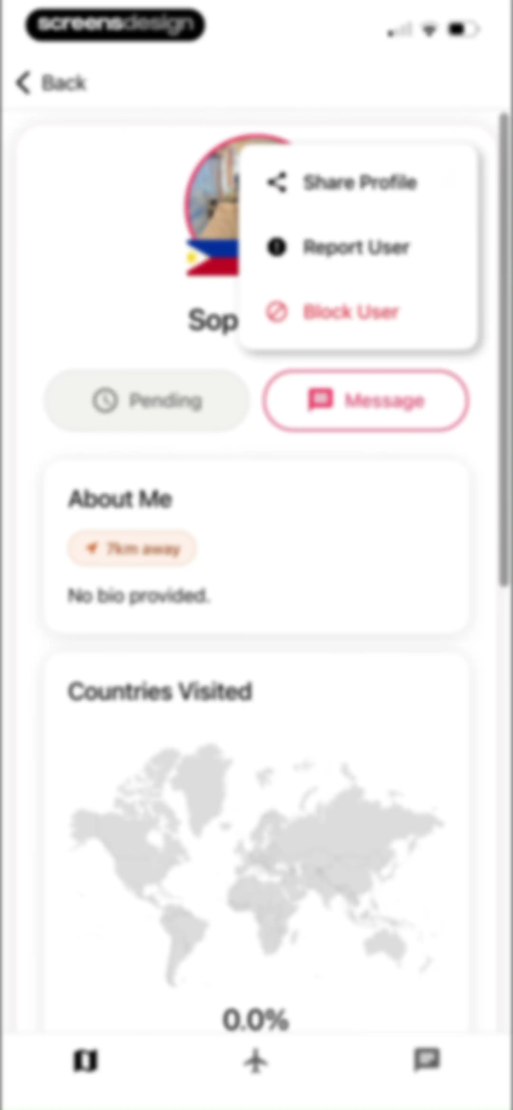 nomadtable: travel friends screen 86