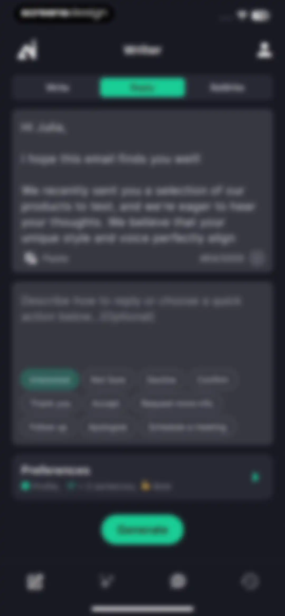 AI Writer: Email Letter Essay screen 24
