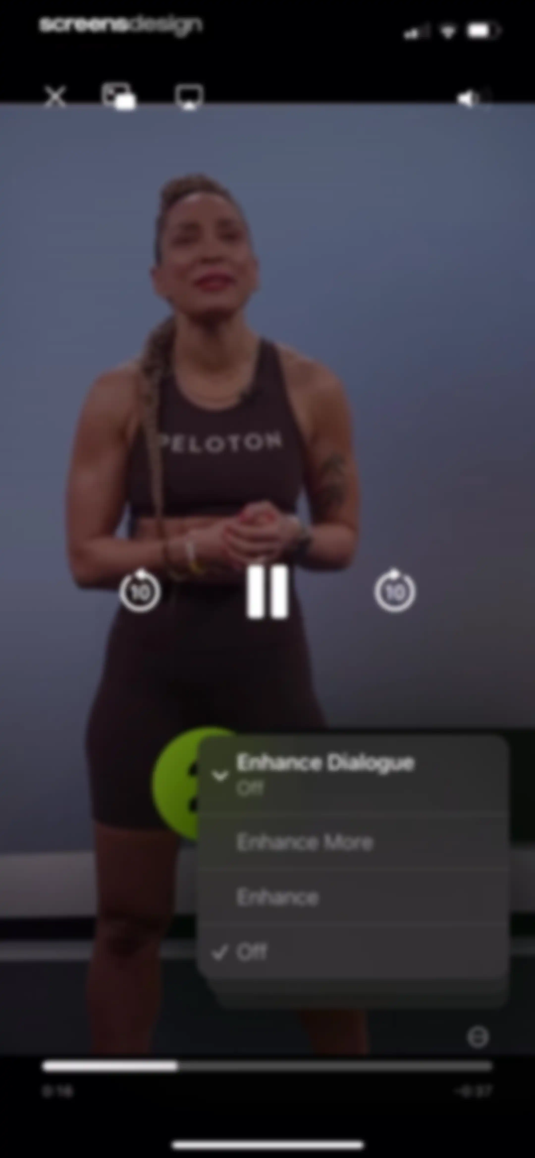 Peloton: Fitness & Workouts screen 93