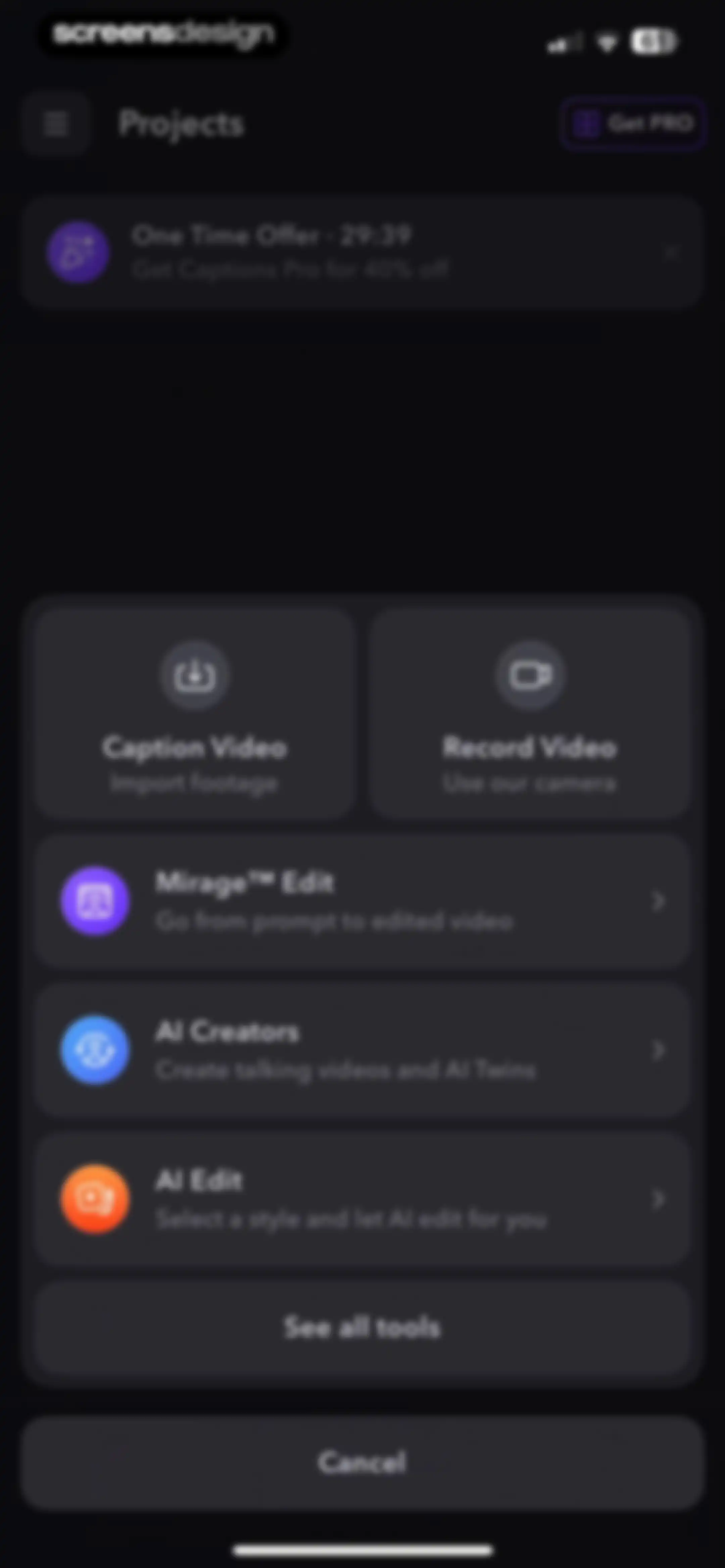 Captions: AI Edits Your Video screen 8