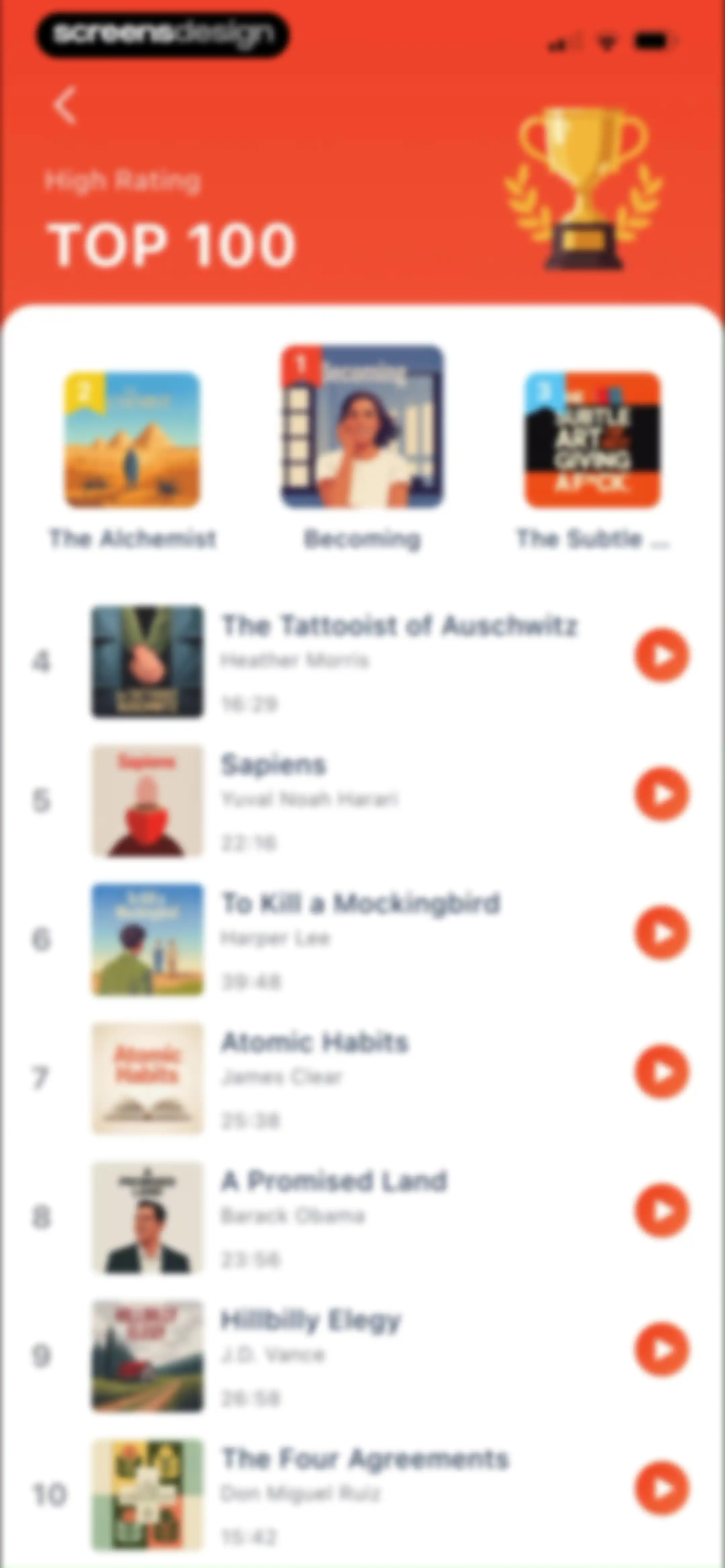 BookCast: 15-Minute Insights screen 52
