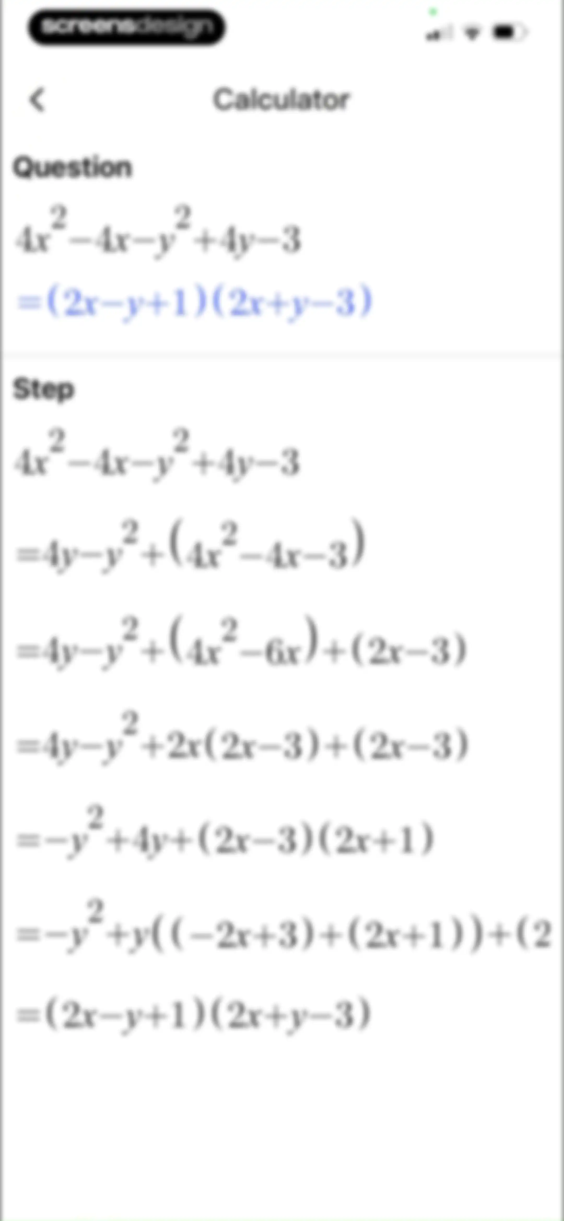 Question.AI-Math Calculator screen 36