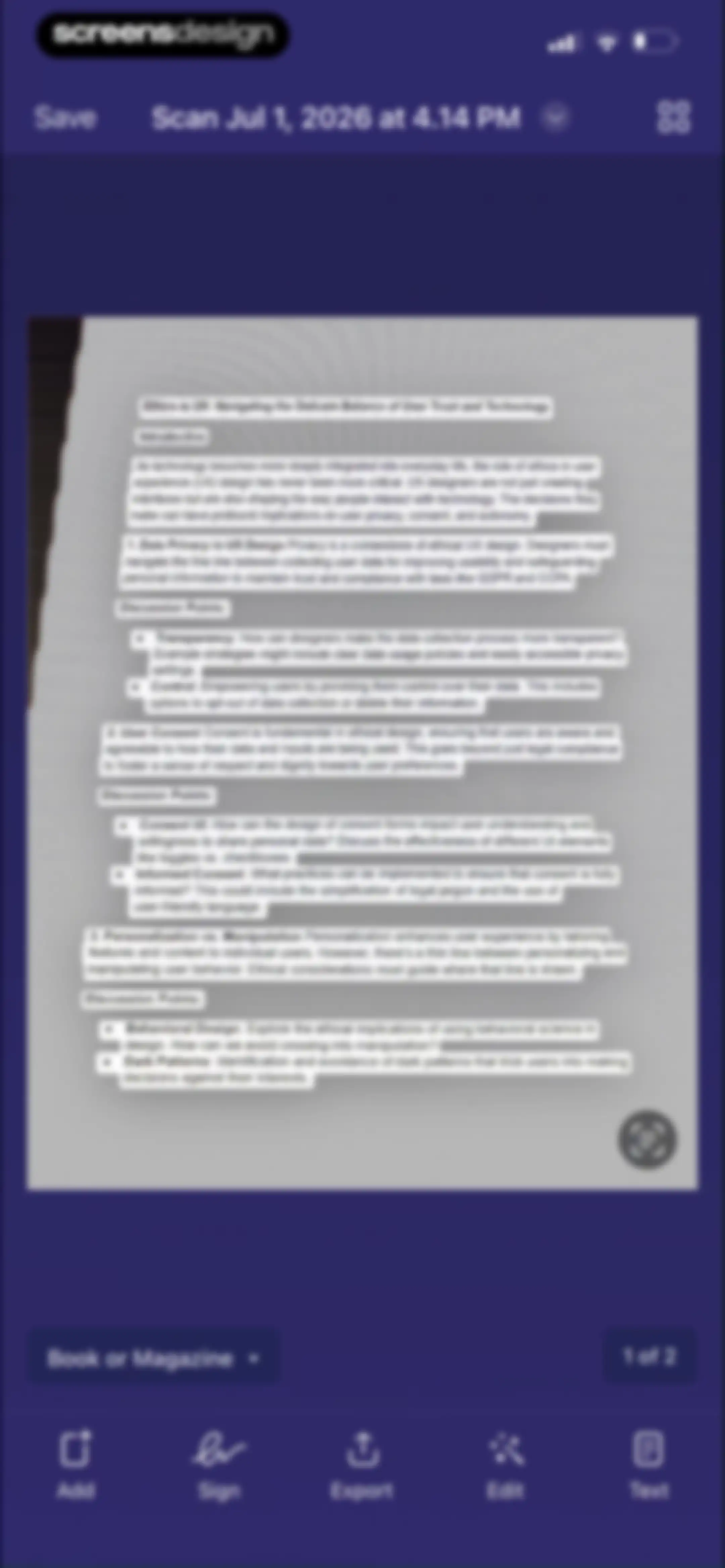 Scanner Pro・Scan PDF Documents screen 15