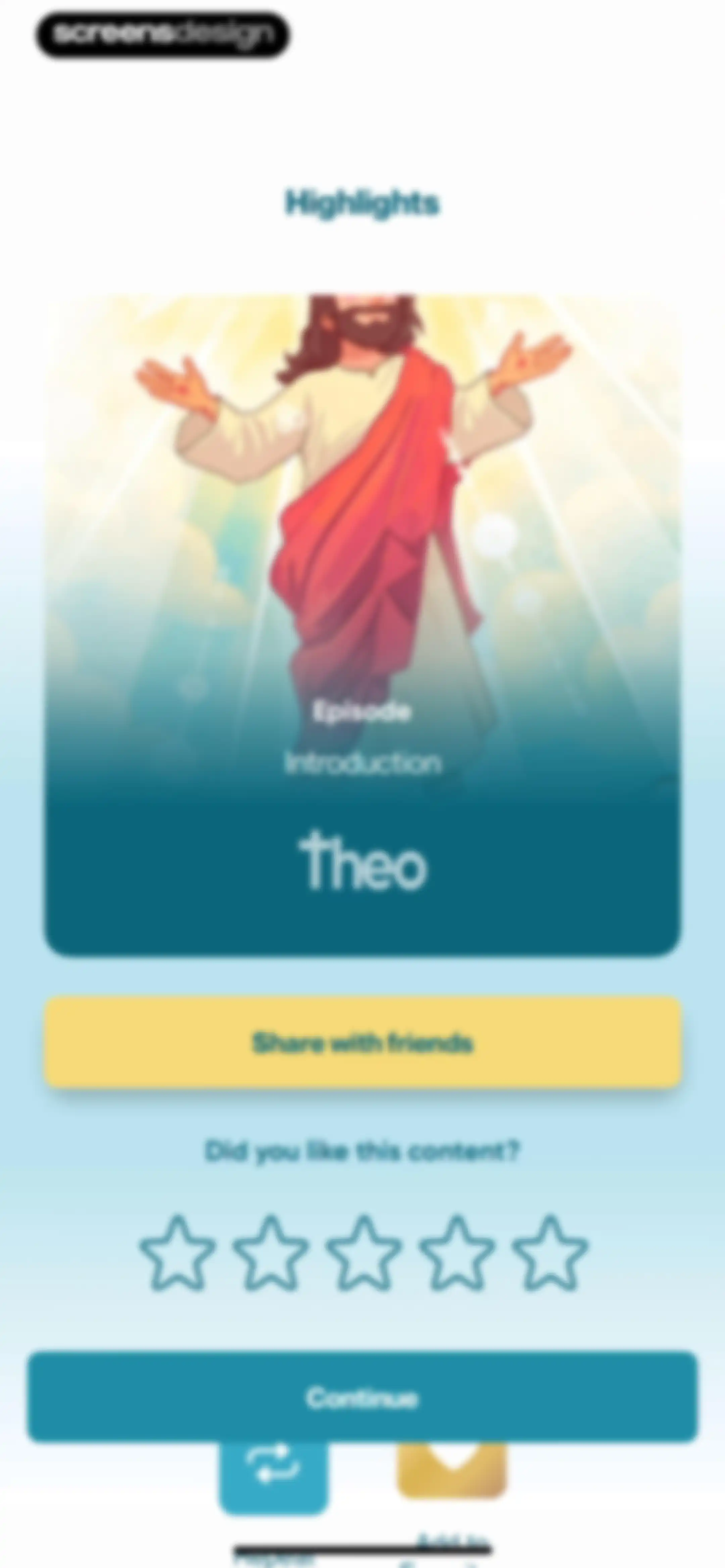 Theo: Prayer & Meditation screen 87