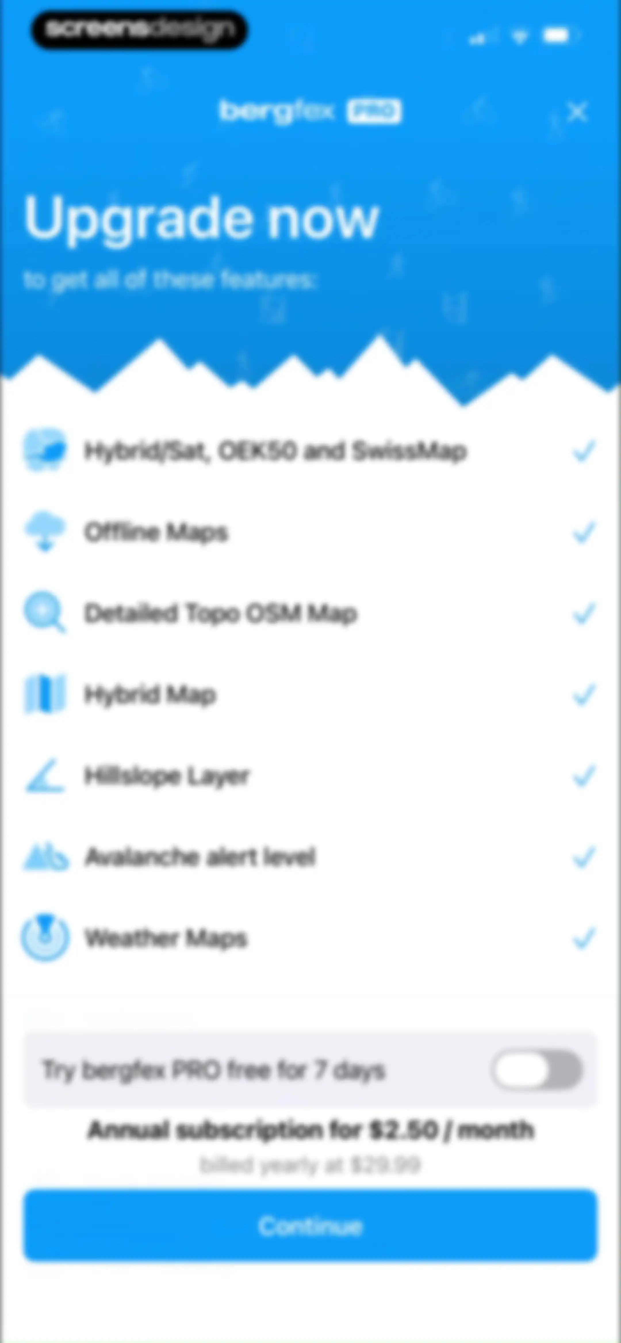 bergfex: Hiking & Tracking screen 6