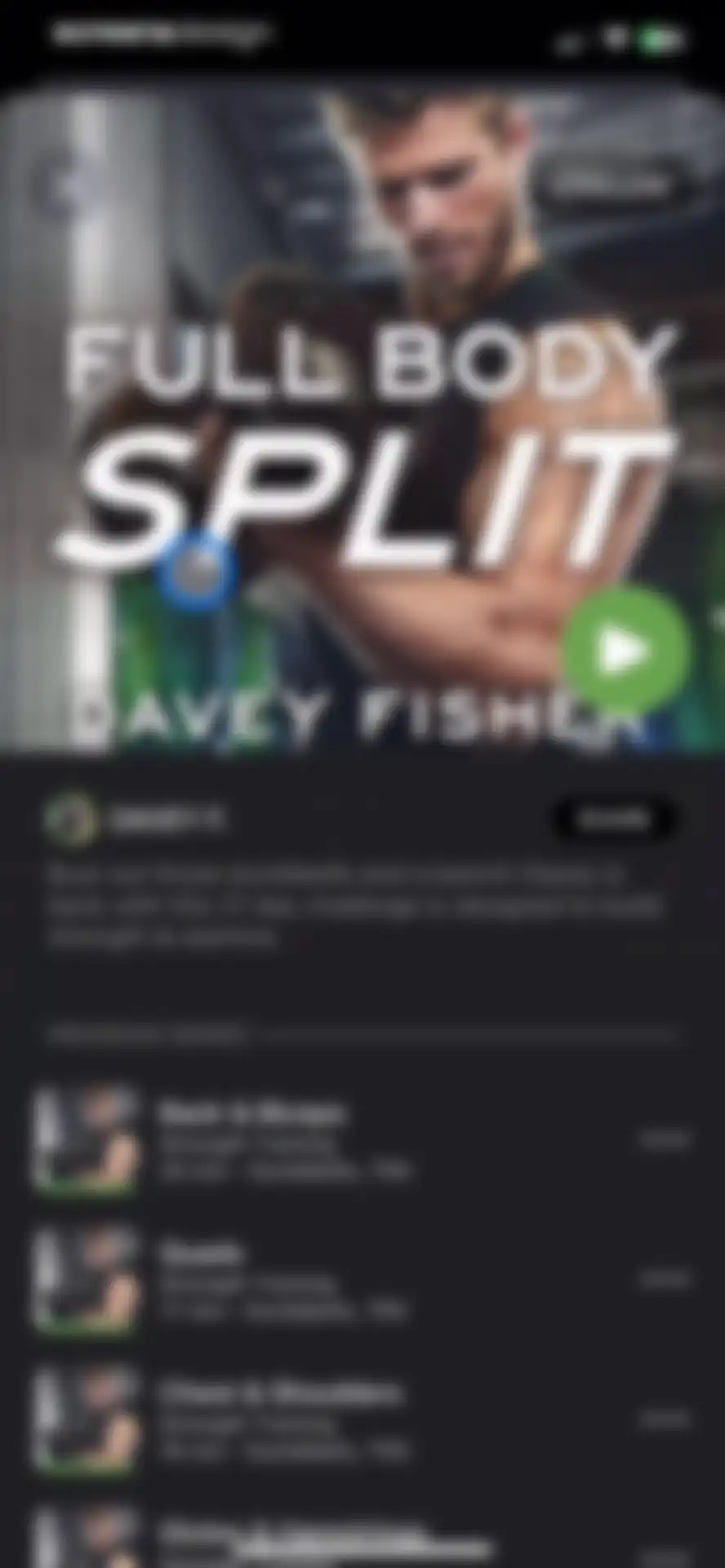SHRED: Gym & Home Workouts screen 89