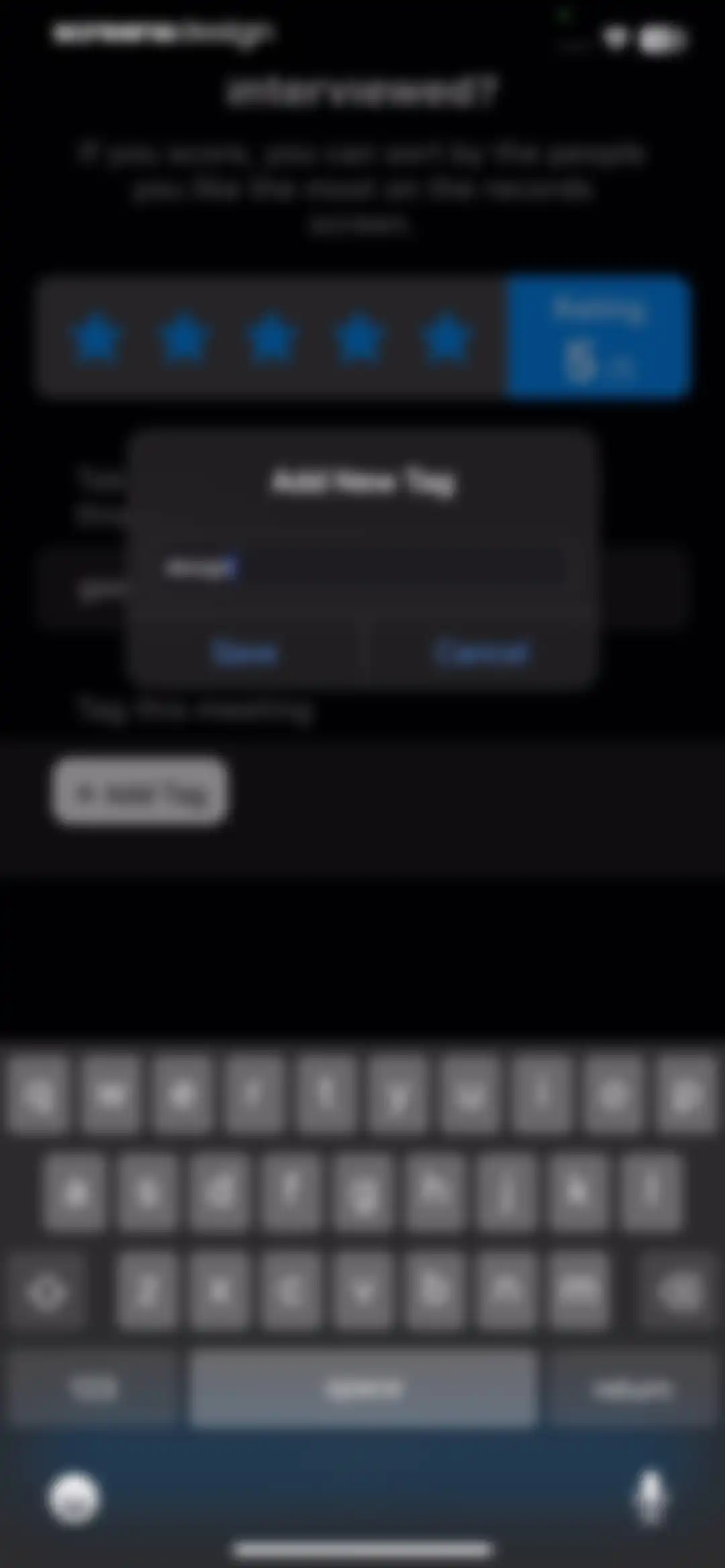 AI Note Taker - flick screen 14