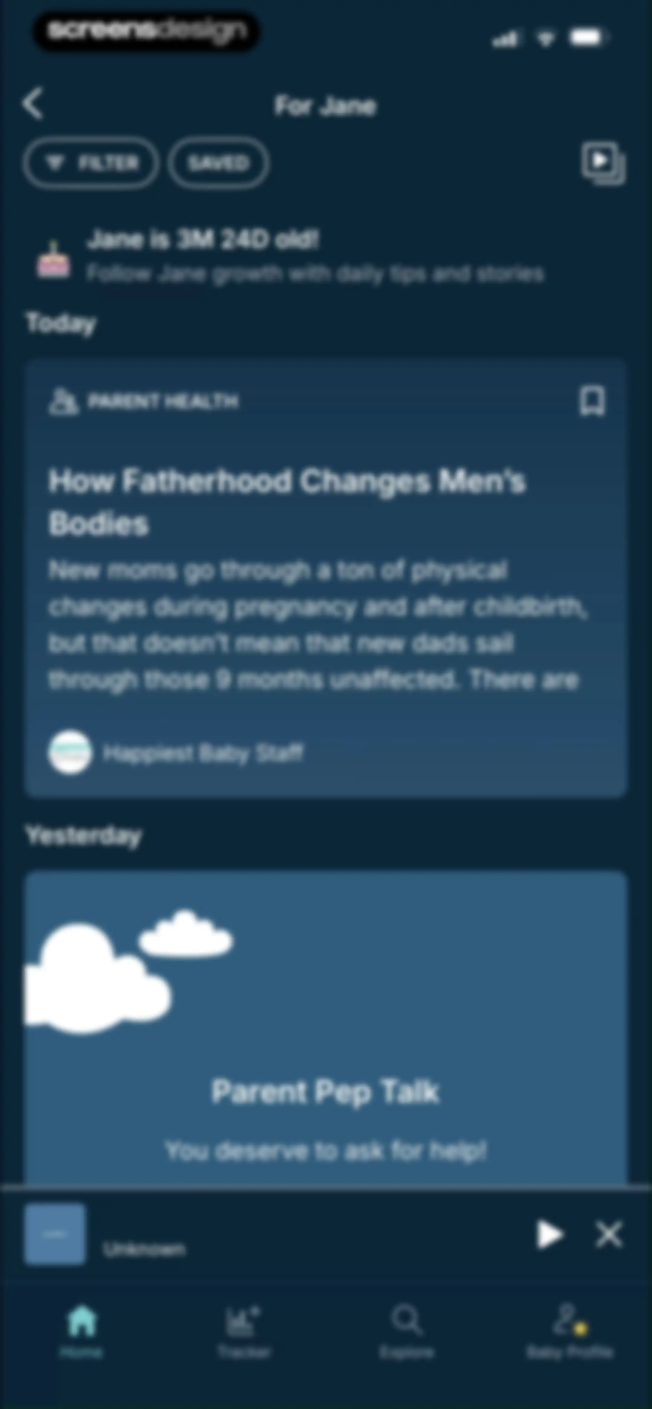 Happiest Baby, makers of SNOO screen 51