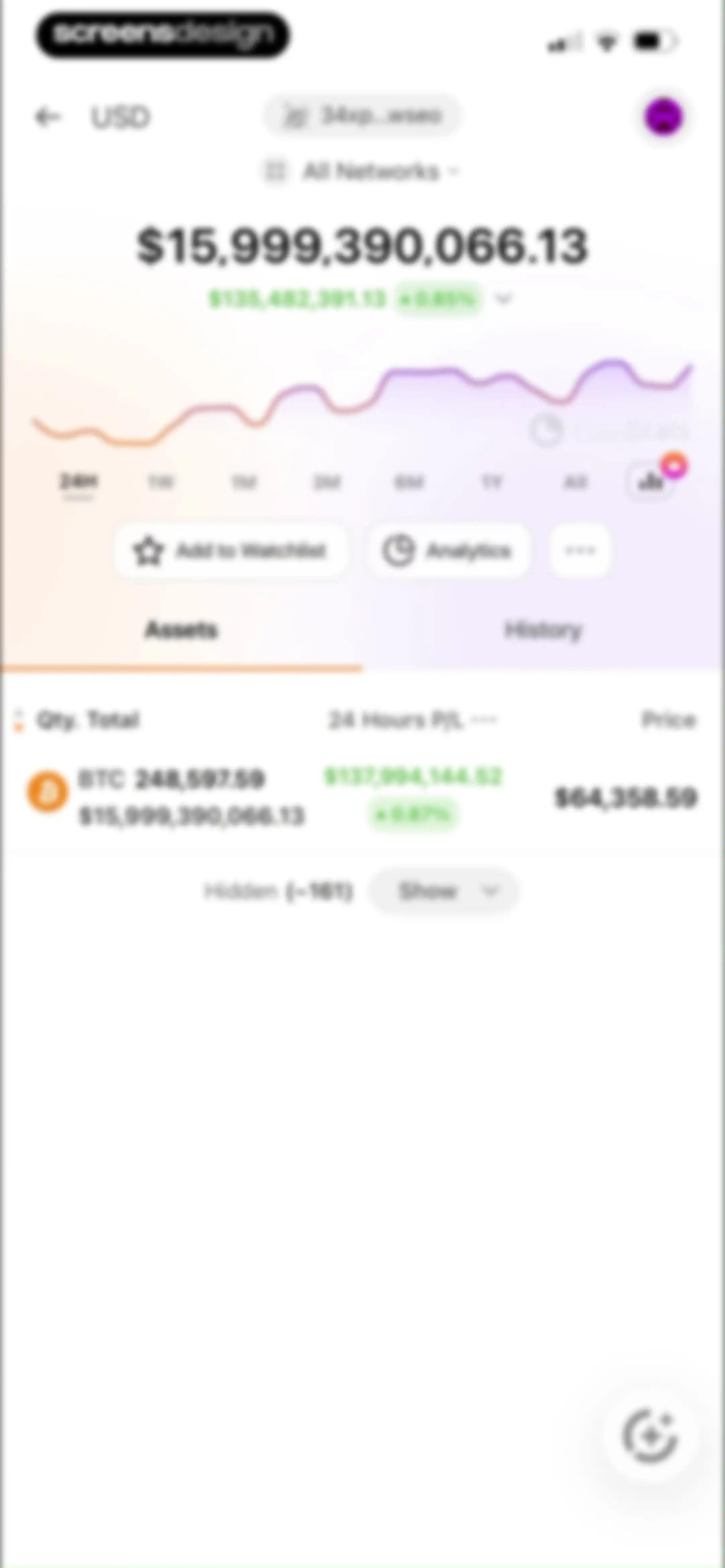 CoinStats: Crypto Portfolio screen 77