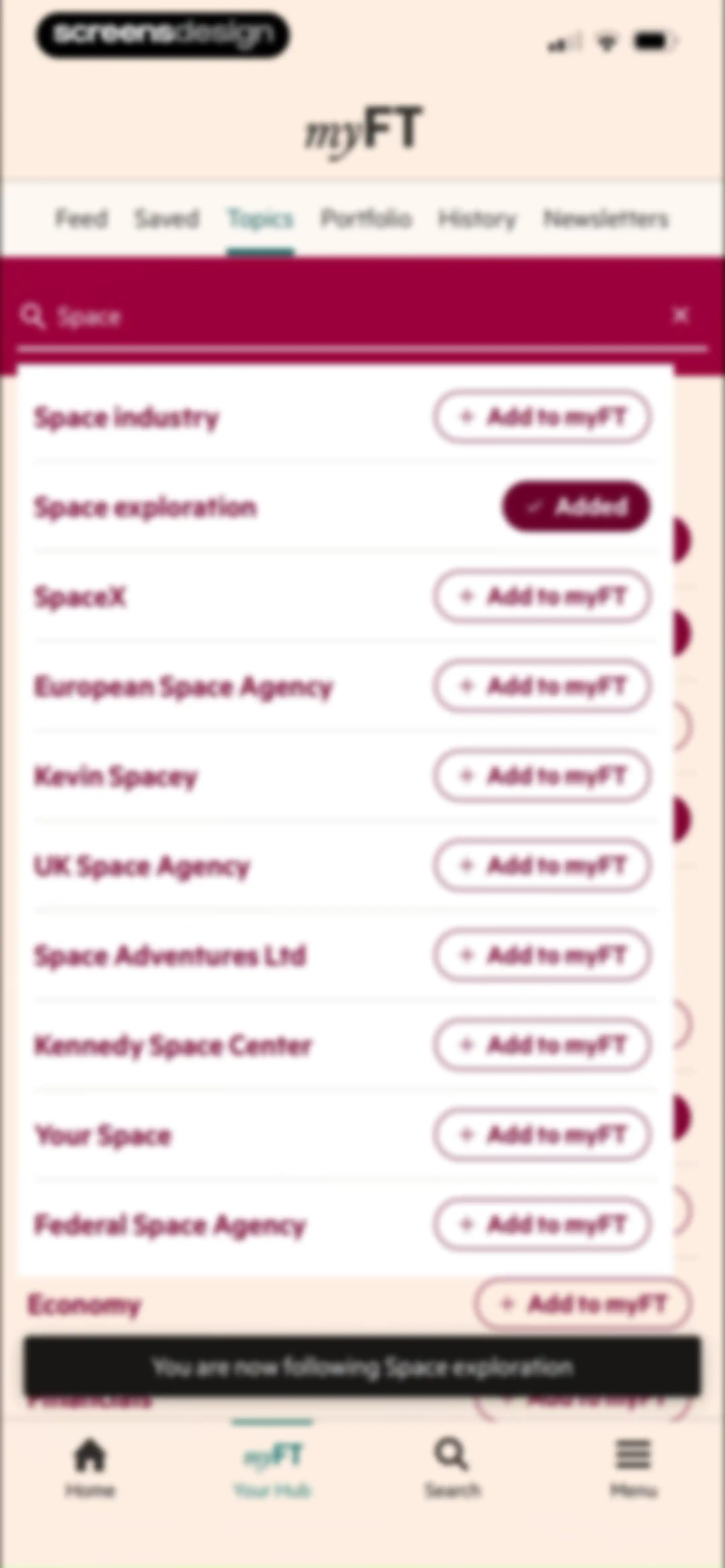 Financial Times: Business News screen 80