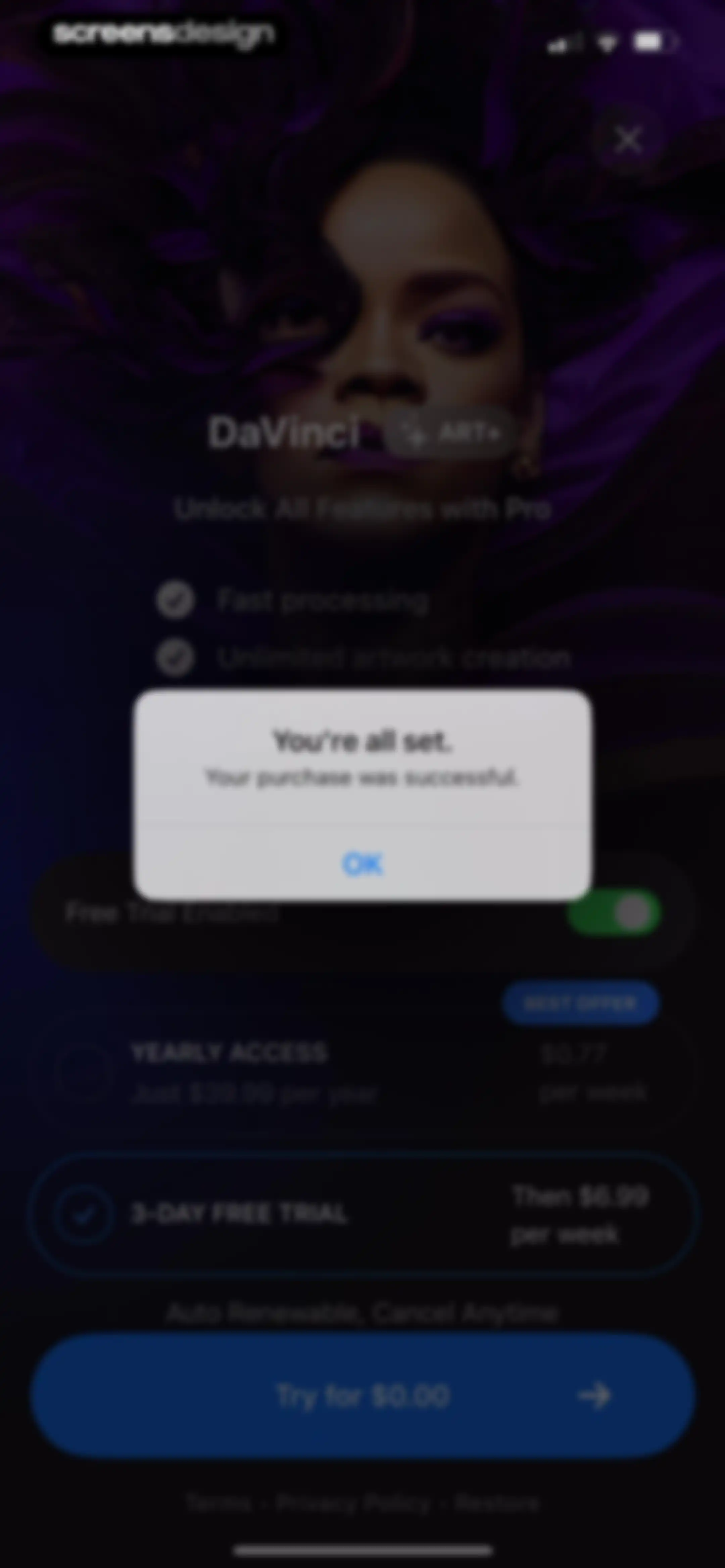 DaVinci - Image Generator AI screen 10