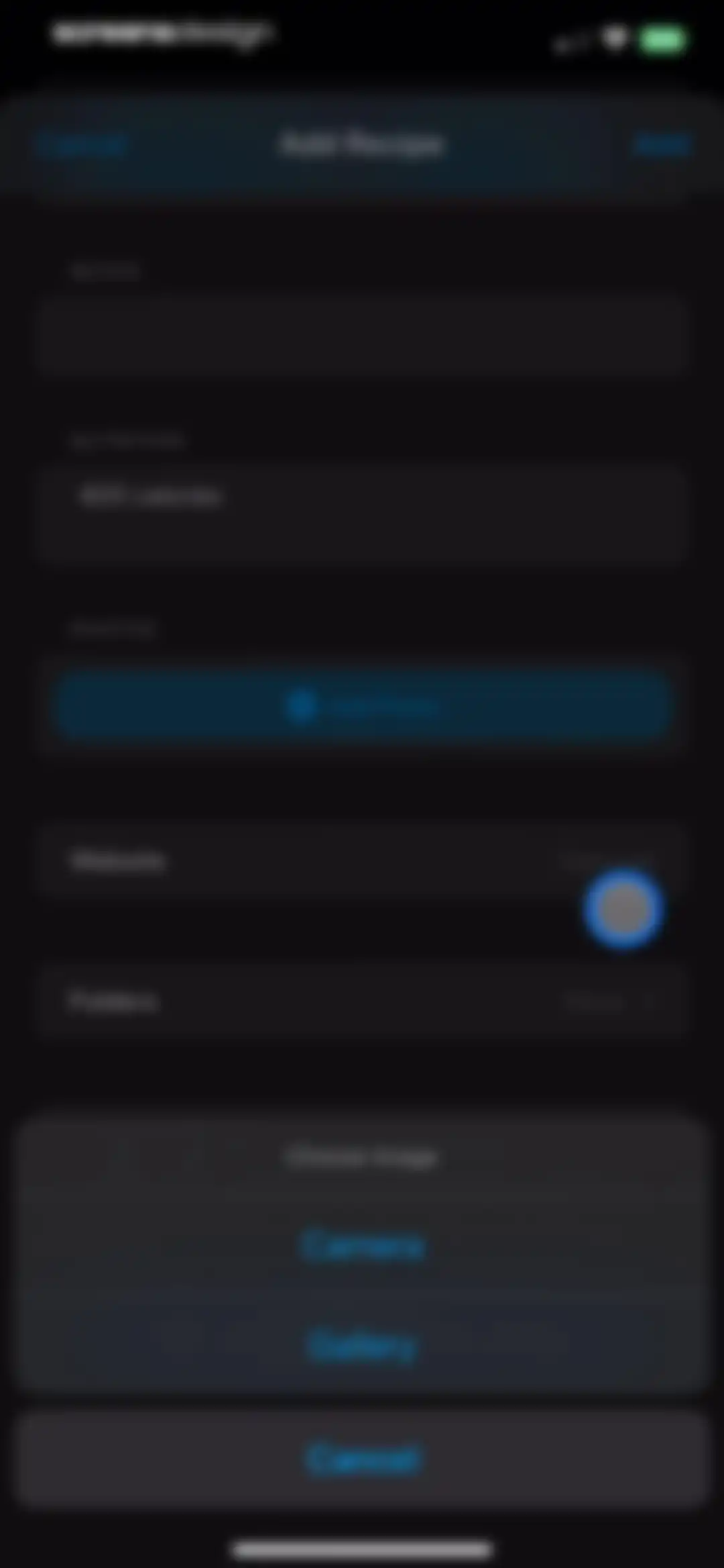 Crouton: Recipe Manager screen 24