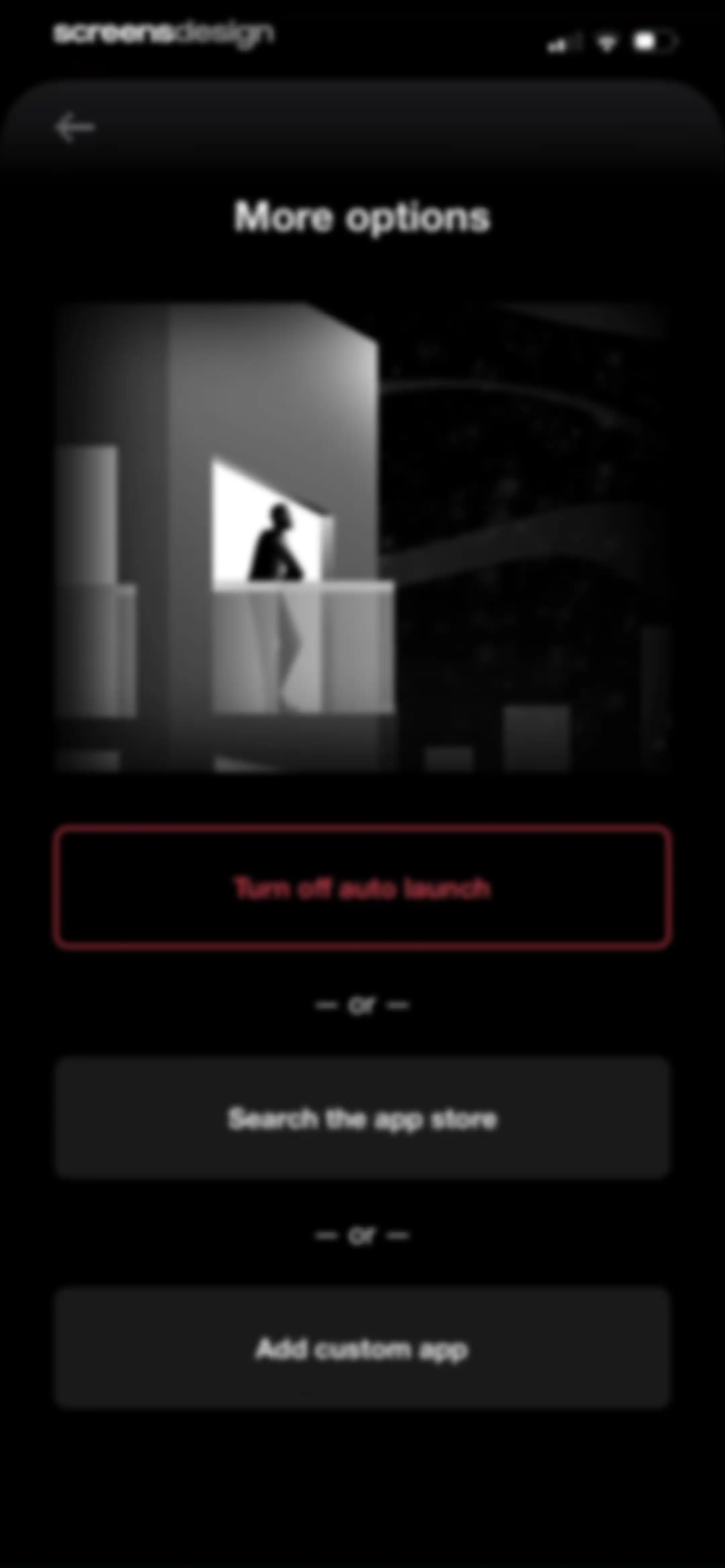 Blank Spaces Launcher screen 42