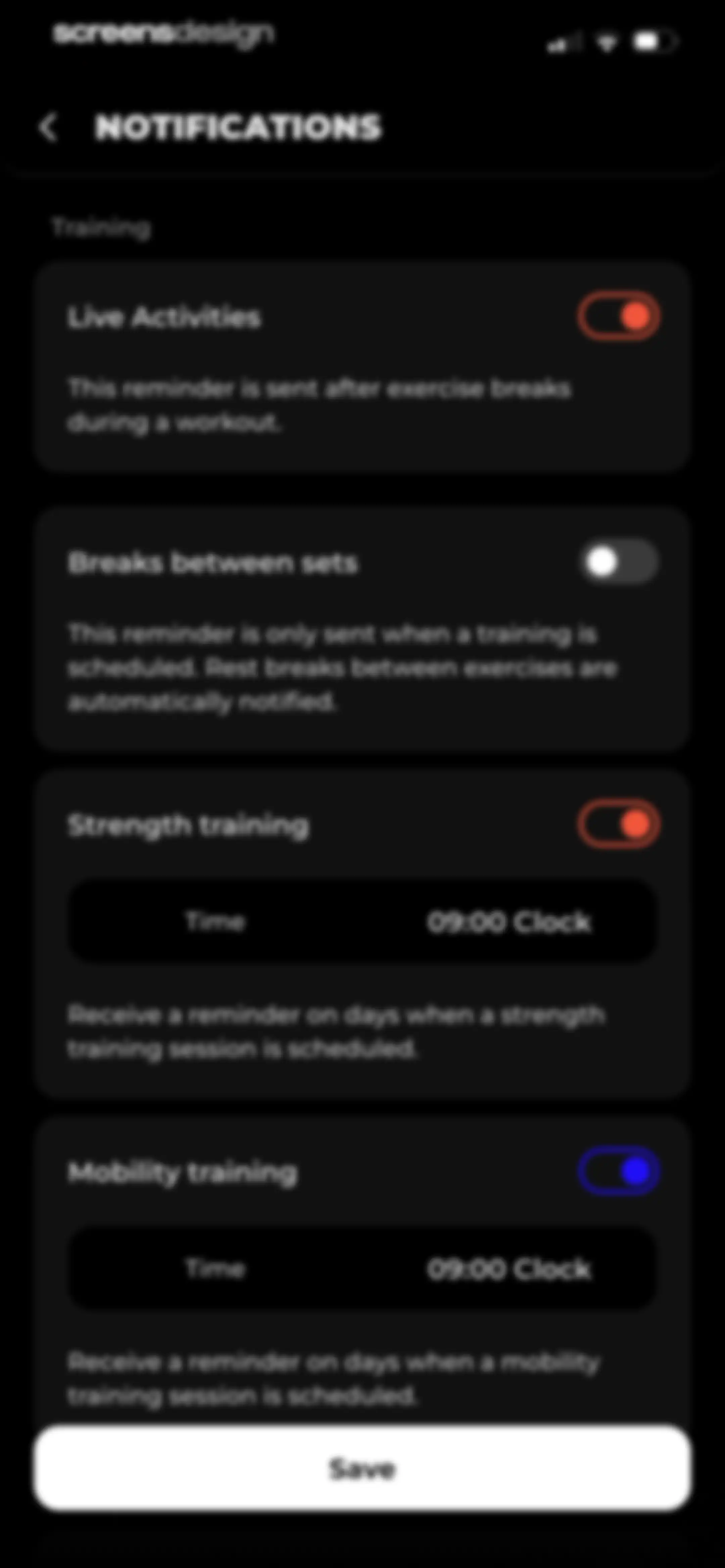 MCI - Personal Training AI screen 197