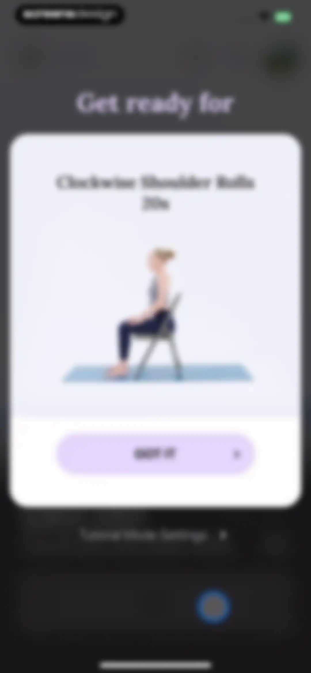 Yoga for Beginners, Pilates+ screen 107