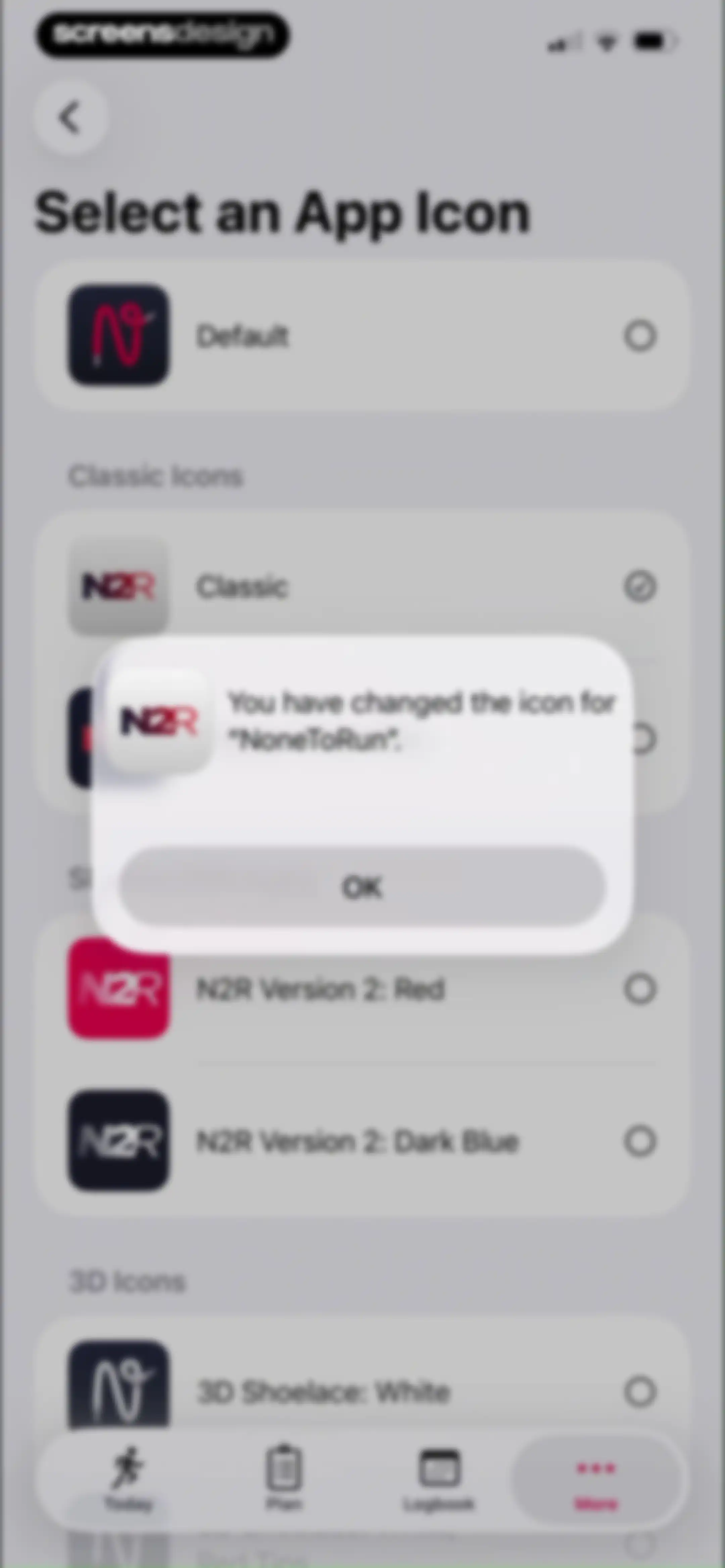 None to Run: Beginner, 5K, 10K screen 104