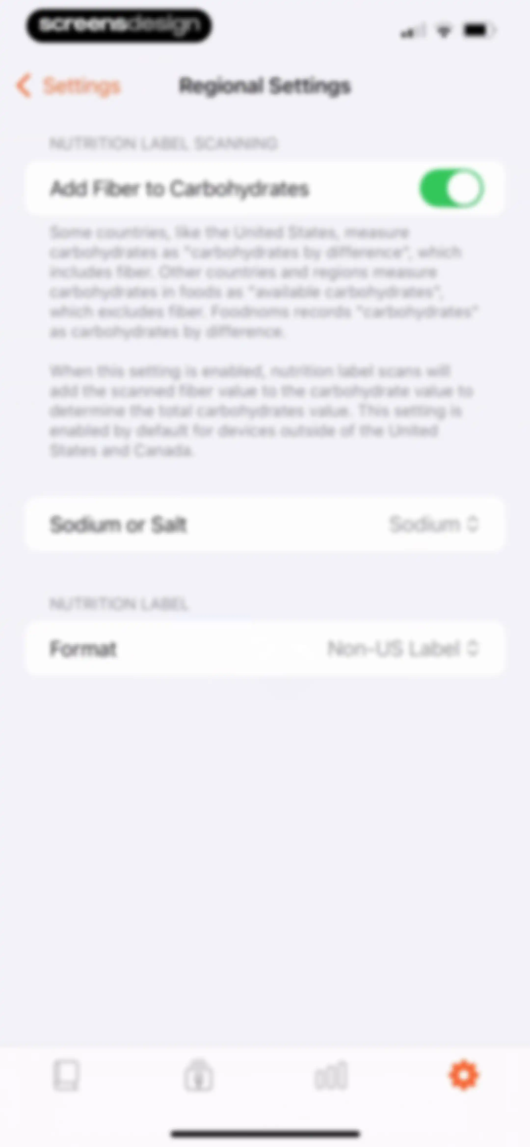 Nutrition Tracker: Foodnoms screen 189