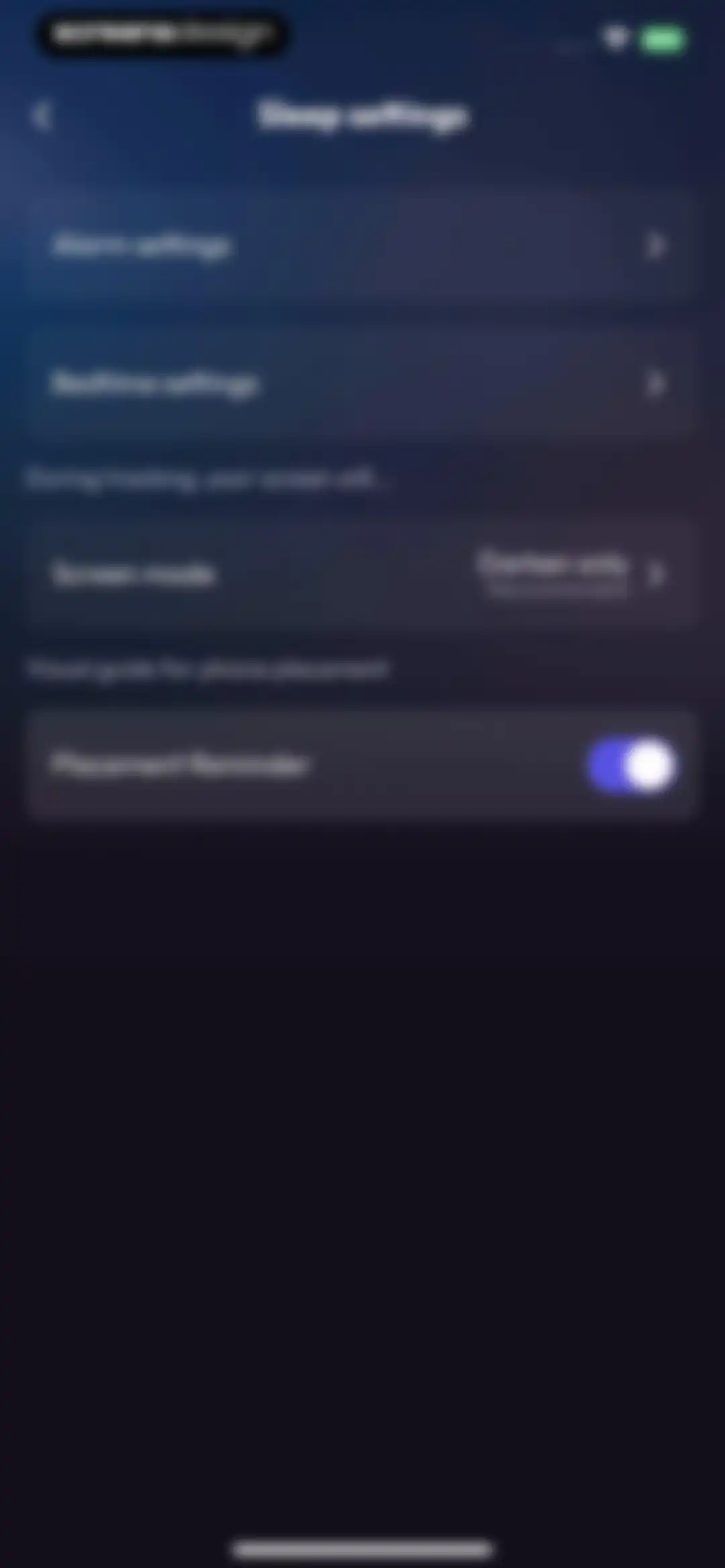 Sleep Tracker: Recorder, Sound screen 101